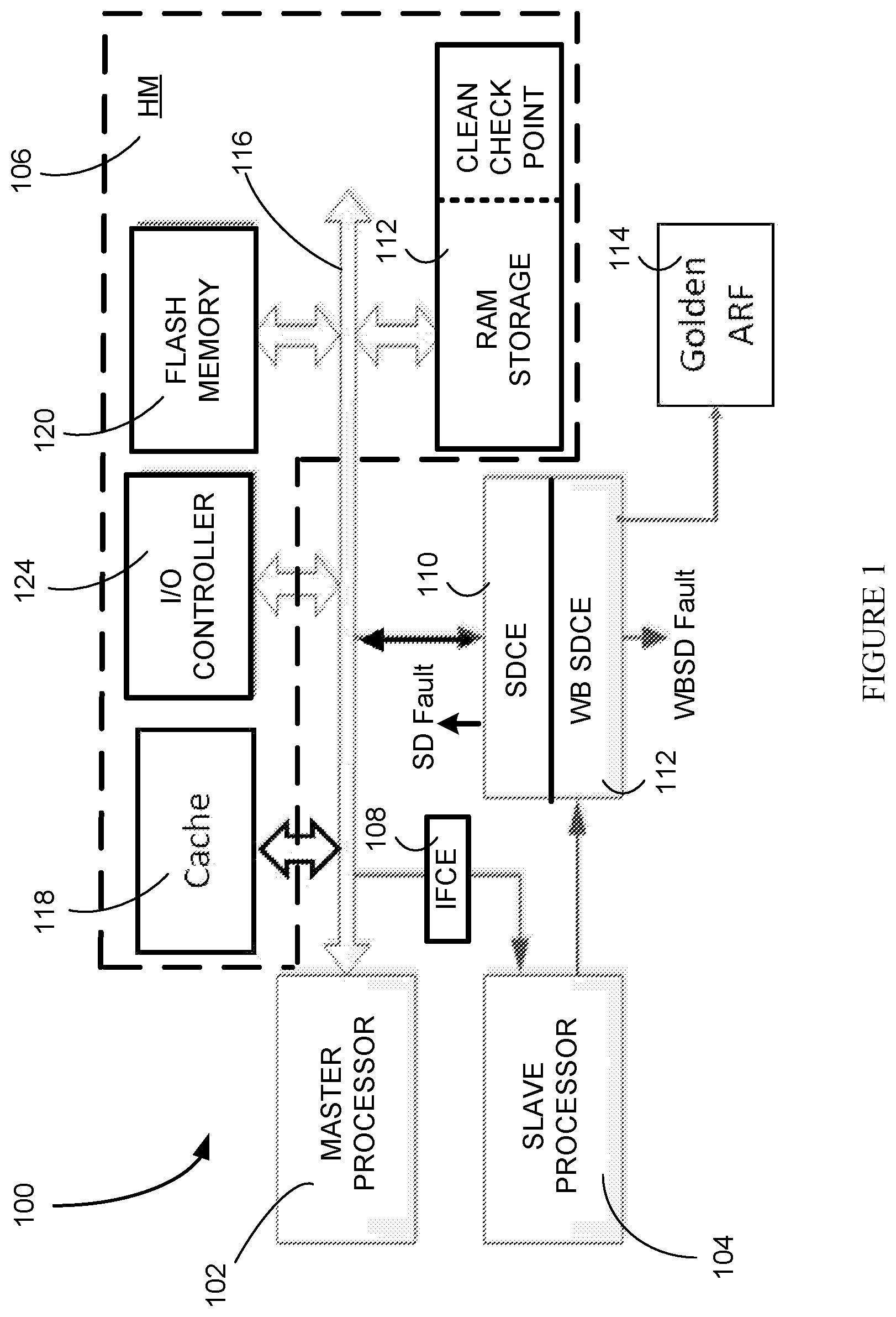 Patent US11847457 — System for error detection and correction in a multi-thread processor — Figure 1