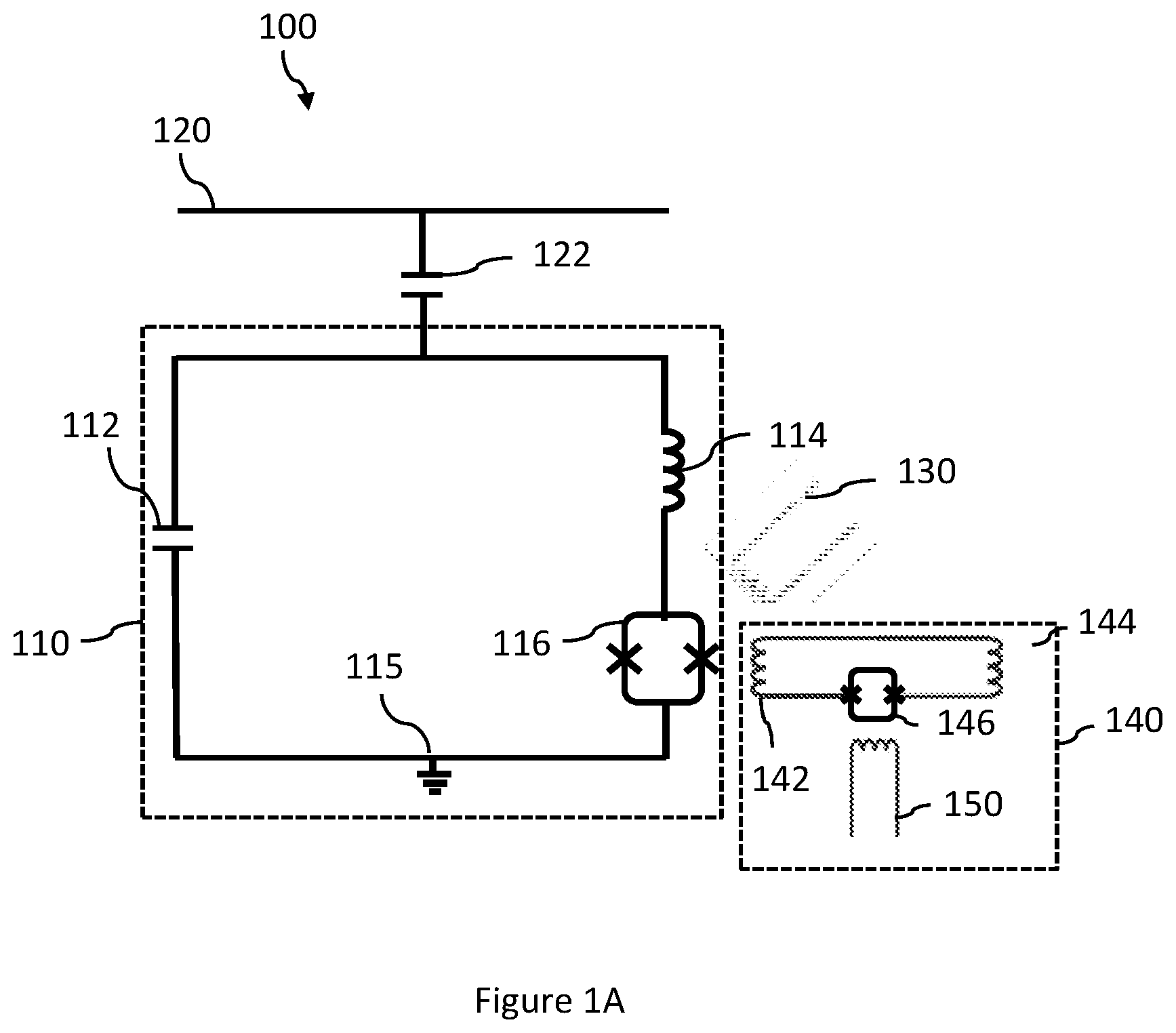 Patent US11847534 — Systems and methods for operation of a frequency multiplexed resonator input and/or output for a superconducting device — Figure 1