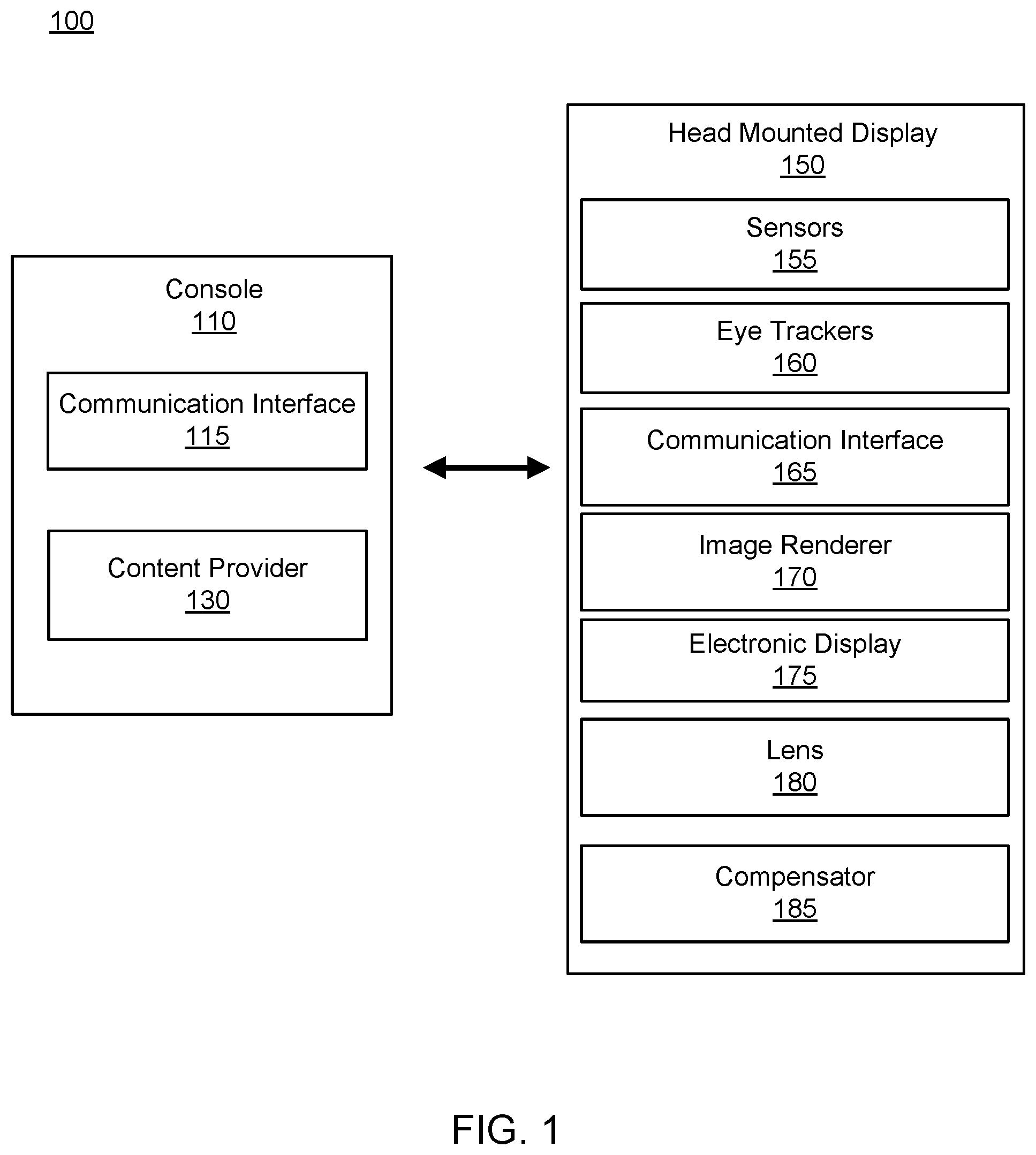 Patent US11847552 — Pipeline with processor including neural network for rendering artificial reality — Figure 1
