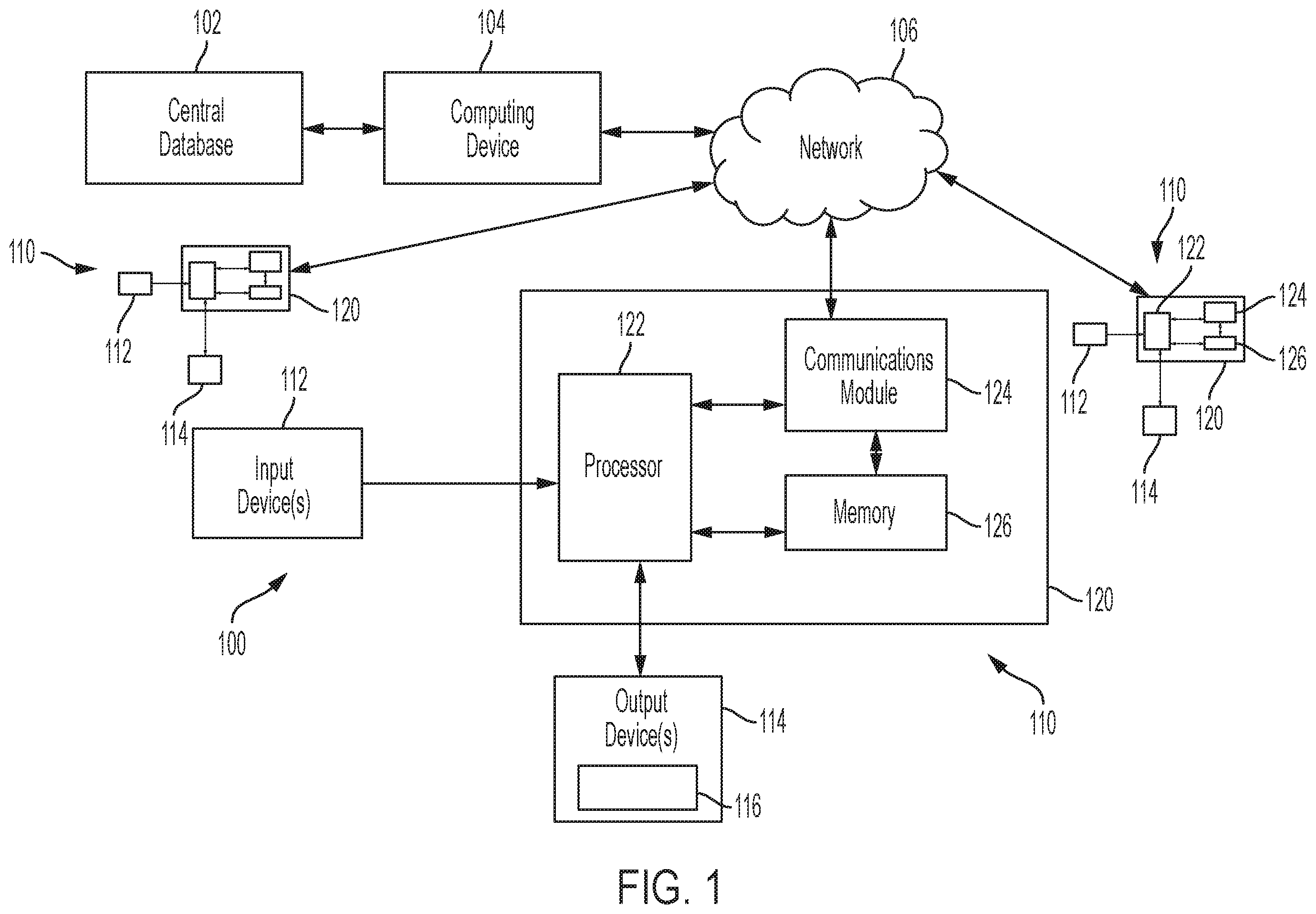 Patent US11847601 — Payer quality of access tool — Figure 1