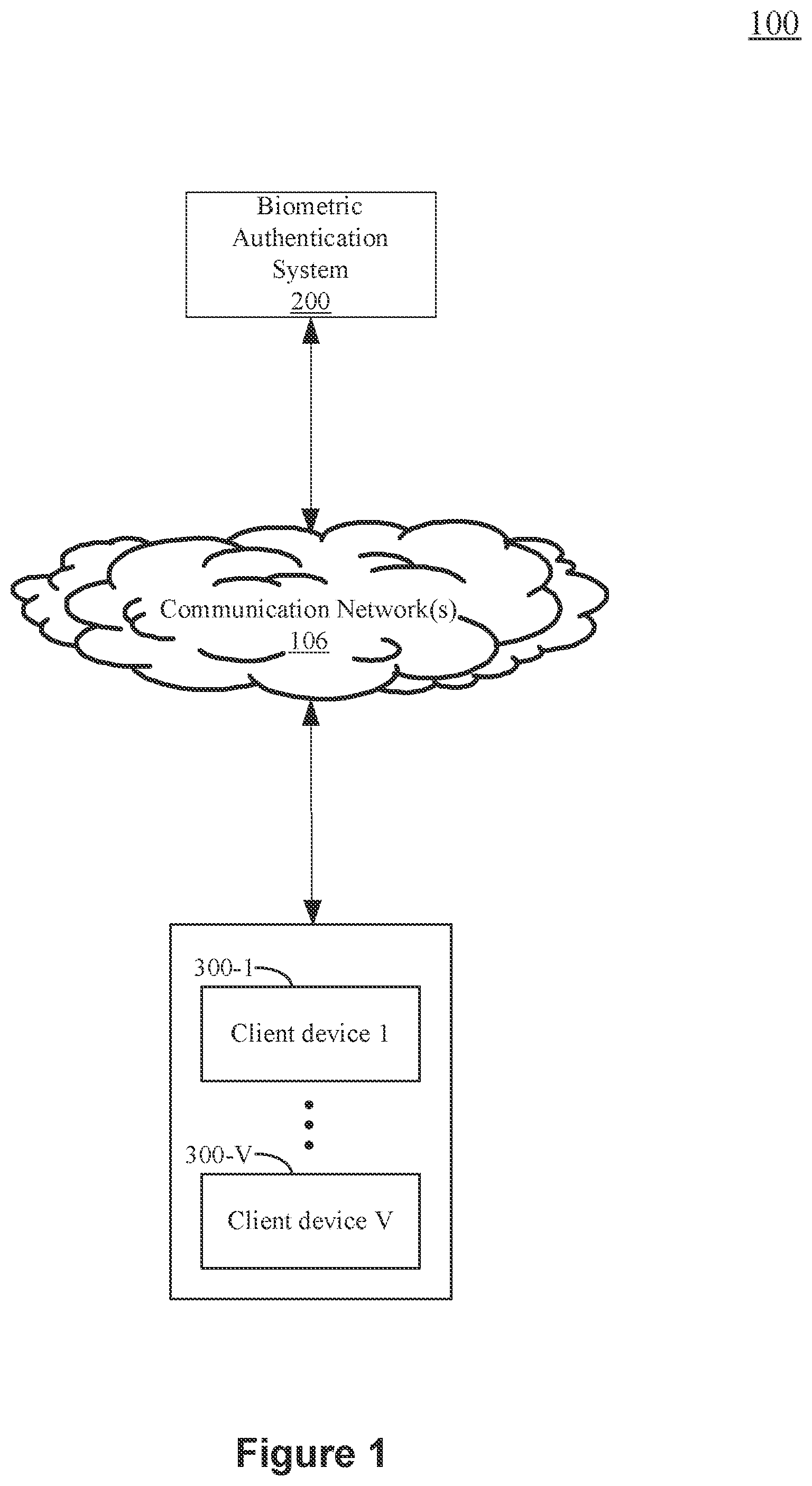 Patent US11847651 Figure 1 – Systems and methods for facilitating biometric tokenless authentication for services