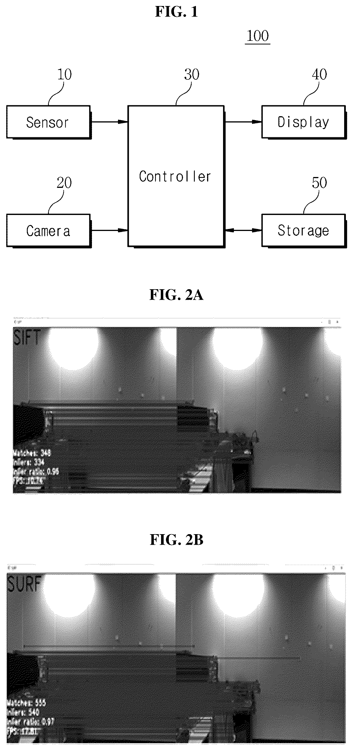 Patent US11847785 — Location tracking device and method using feature matching — Figure 1