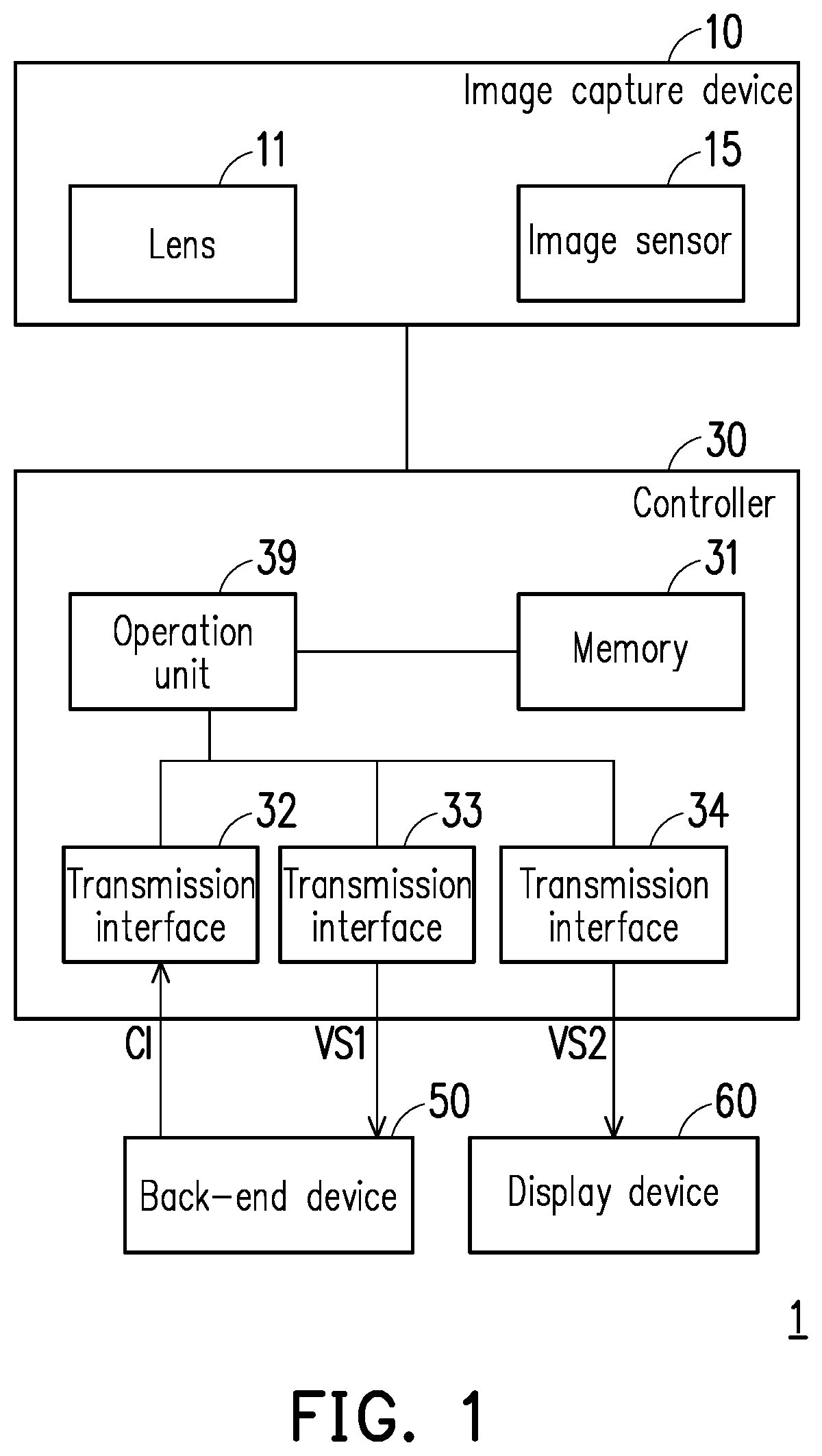 Patent US11847807 — Image processing system and processing method of video stream — Figure 1