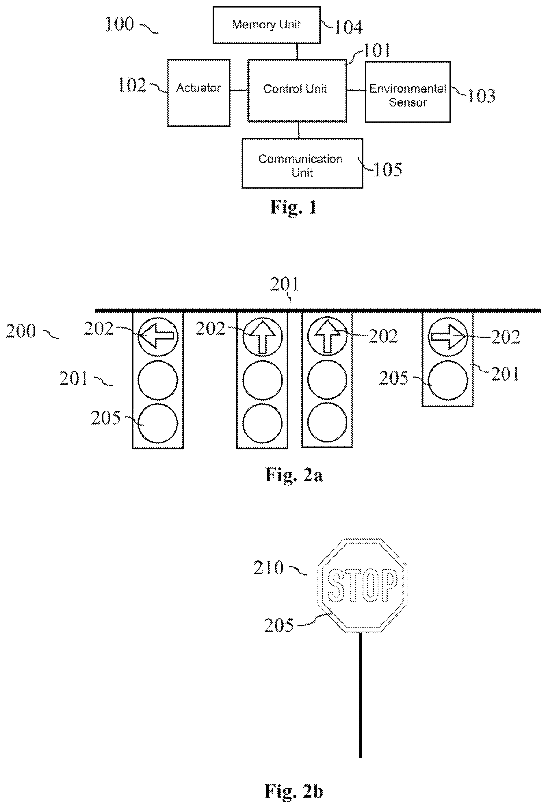 Patent US11847835 Figure 1 – Device and method for identifying and/or representing a signaling unit