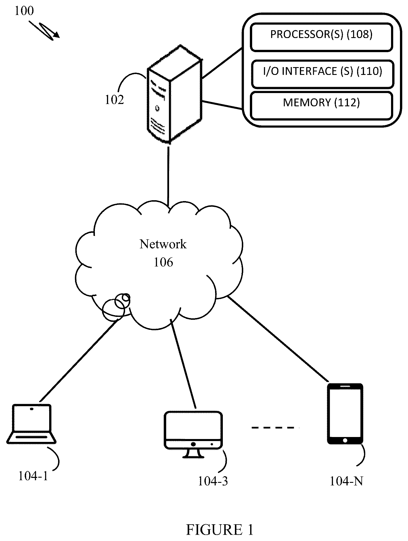 Patent US11847845 — Integrating a widget in a third-party application — Figure 1