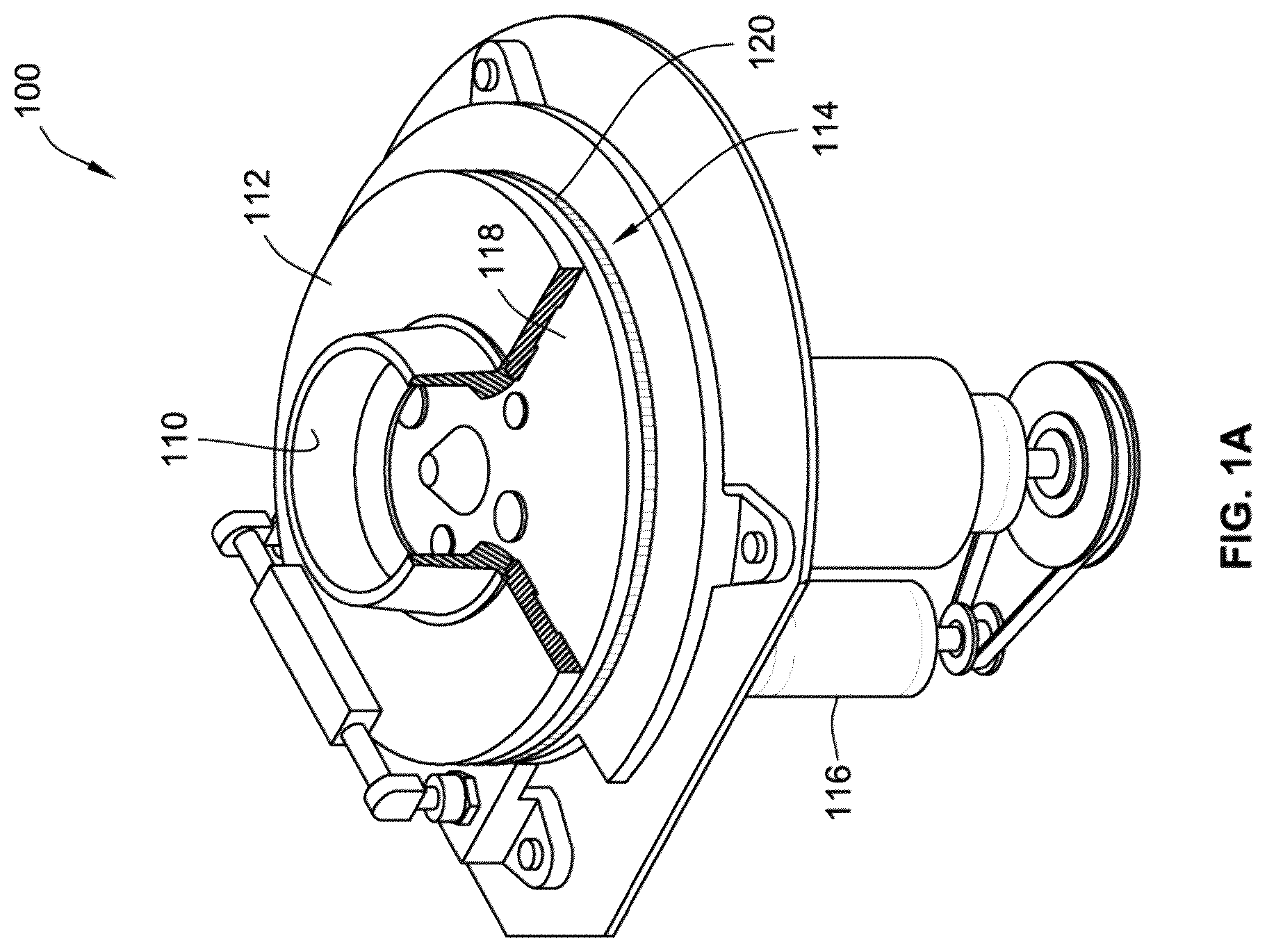 Patent US11847879 — Coin sorting disc with coin flow management features — Figure 1