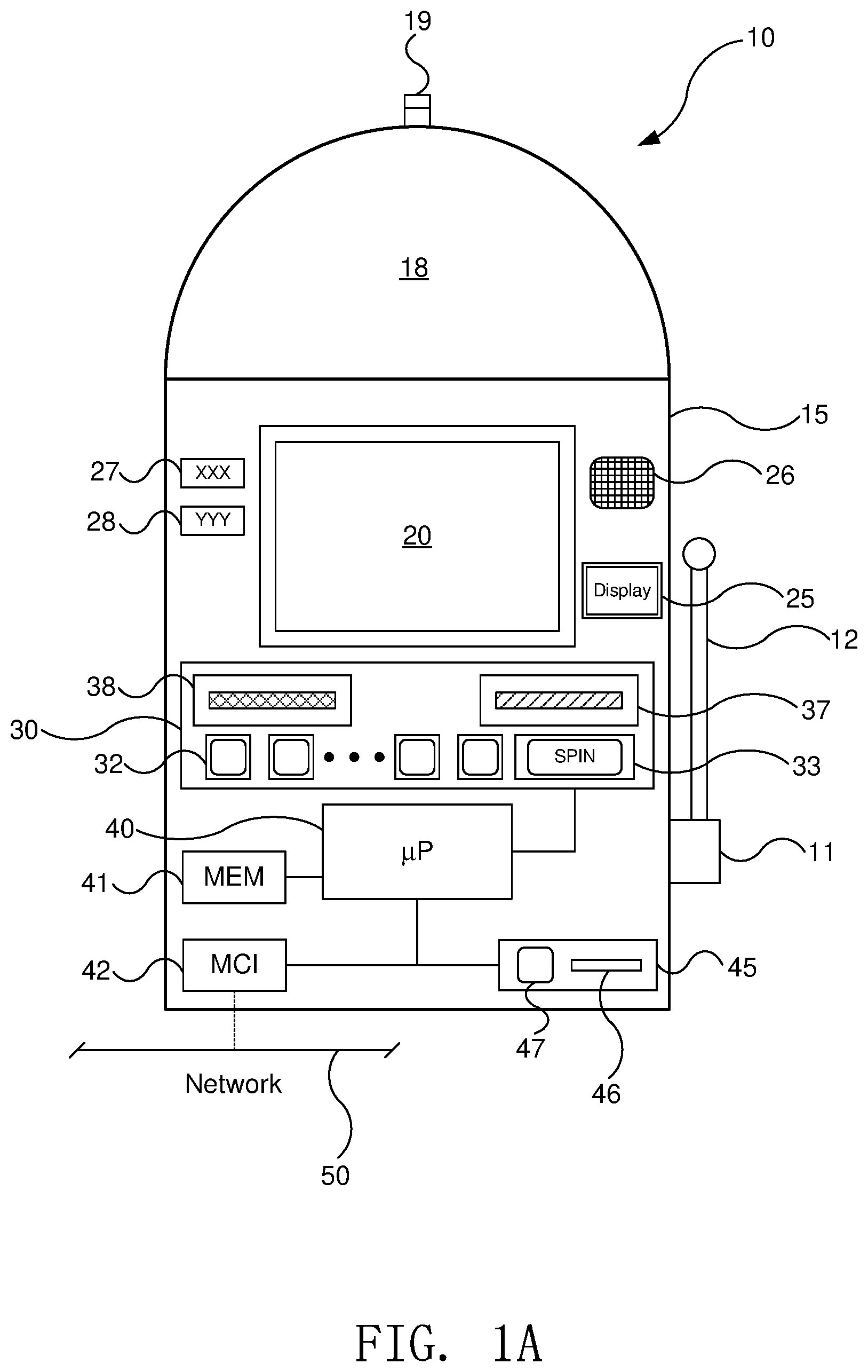 Patent US11847886 Figure 1 – System and method for measuring gaming player behavior