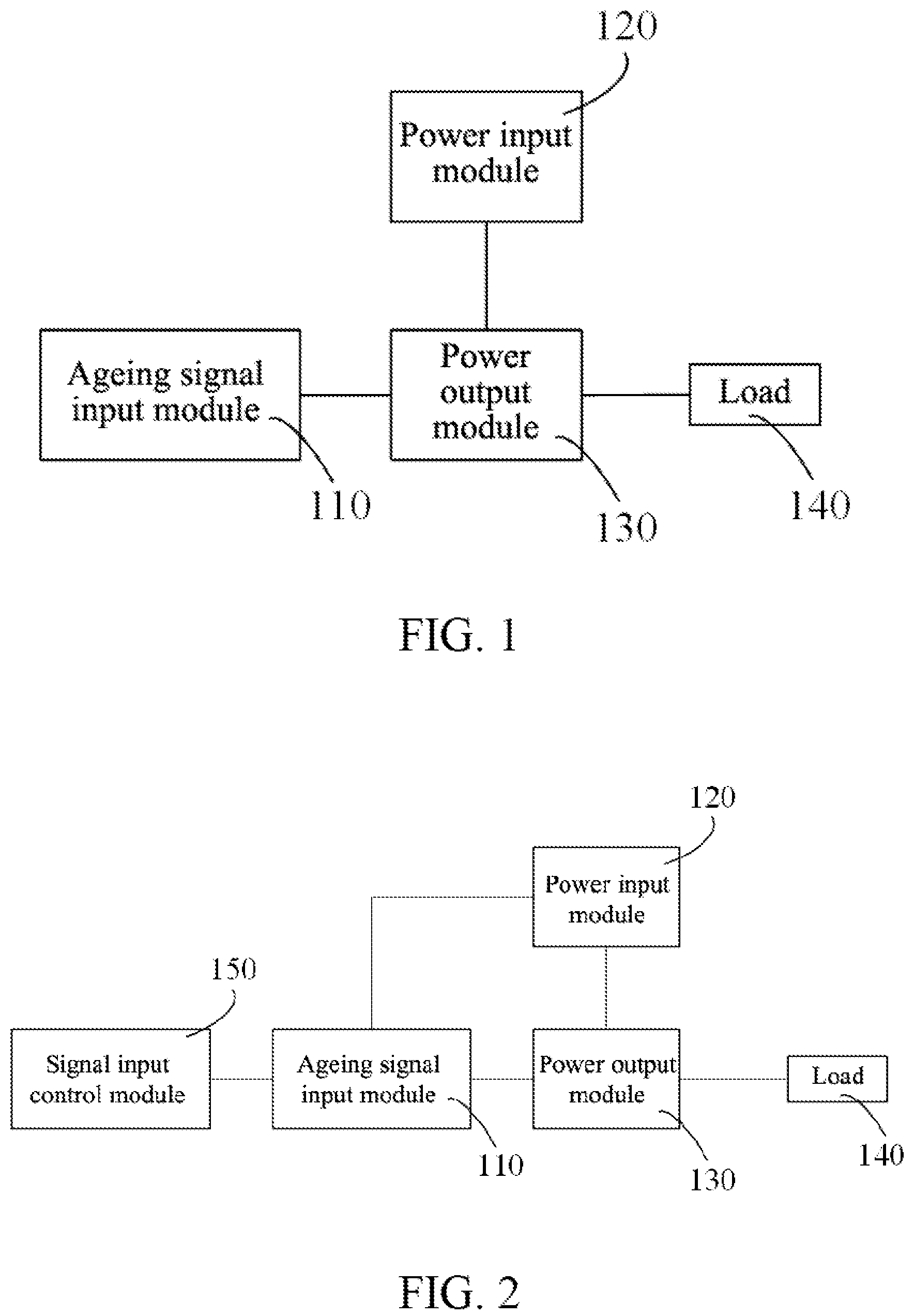 Patent US11847945 — Circuit for ageing display panel and display panel — Figure 1