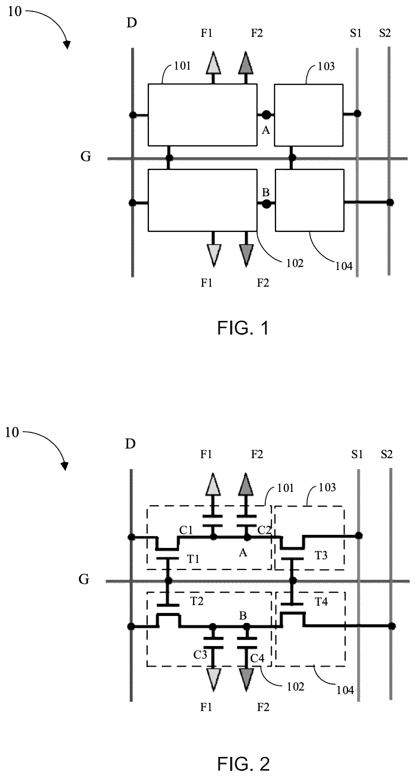 Patent US11847989 — Pixel driving circuit and liquid crystal display panel — Figure 1