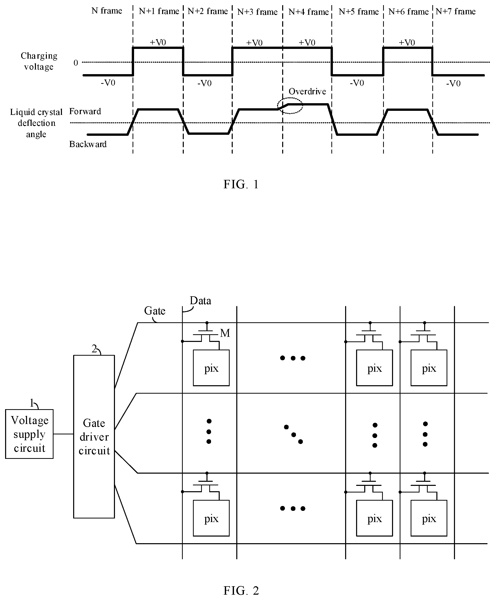 Patent US11847991 — Voltage supply circuit, display driver circuit, display device, and display driving method — Figure 1