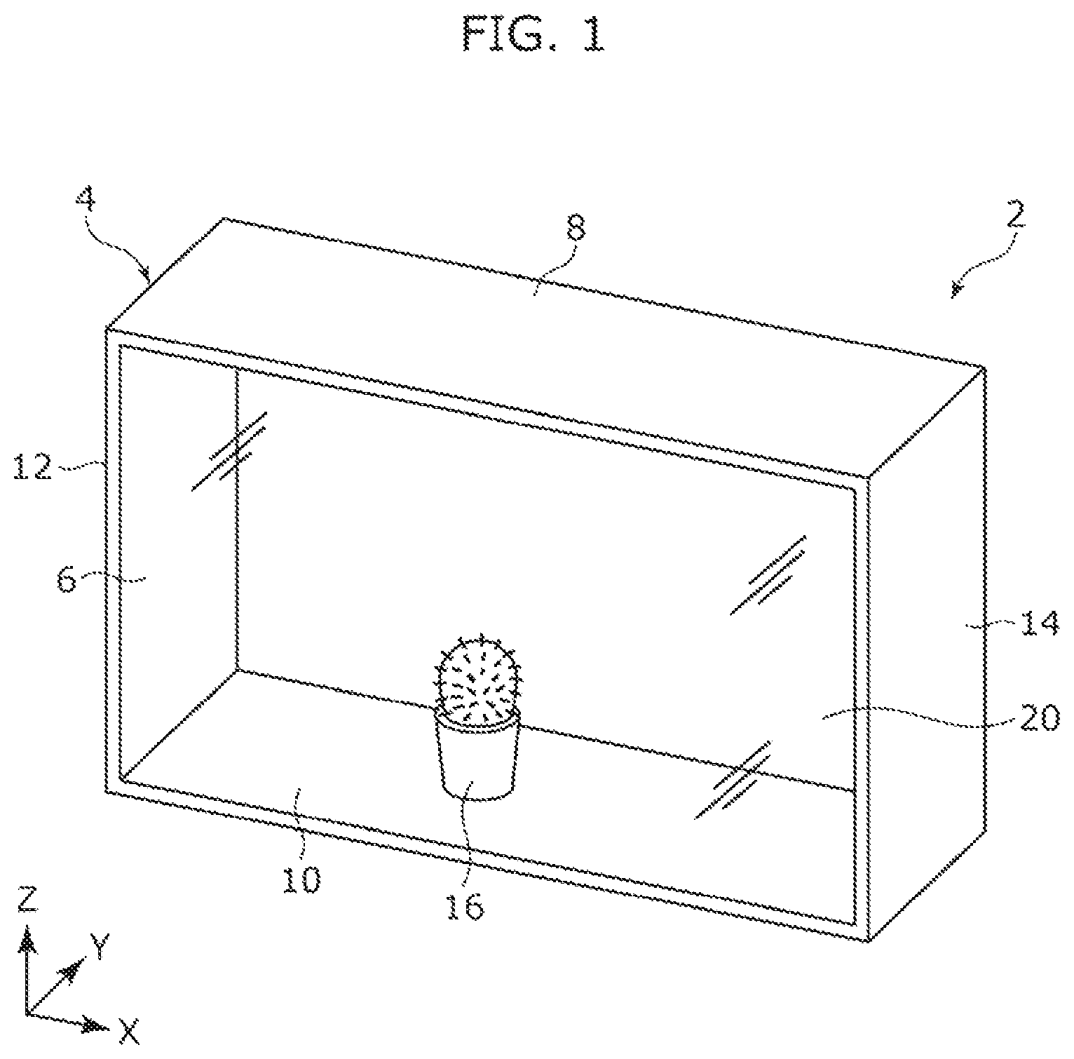 Patent US11847994 — Smart window device, image display method, and recording medium — Figure 1