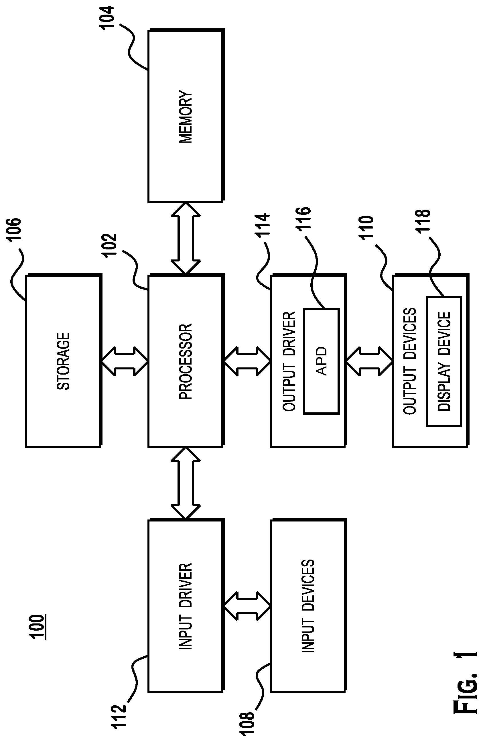 Patent US11854138 — Techniques for introducing oriented bounding boxes into bounding volume hierarchy — Figure 1