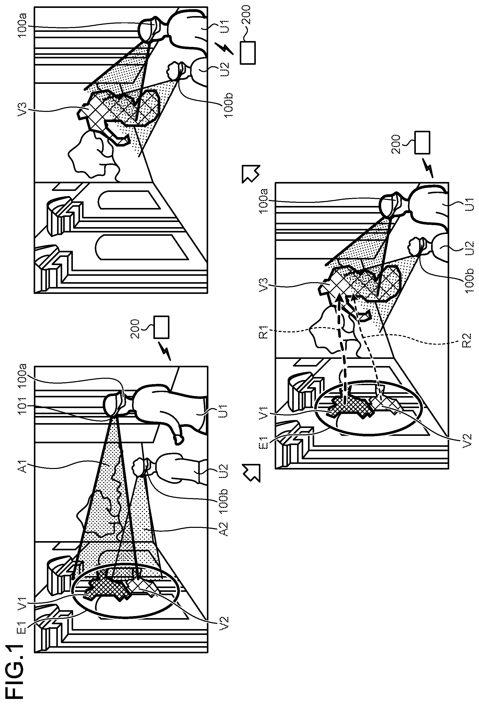 Patent US11854151 — Information processing device, information processing method, and recording medium — Figure 1