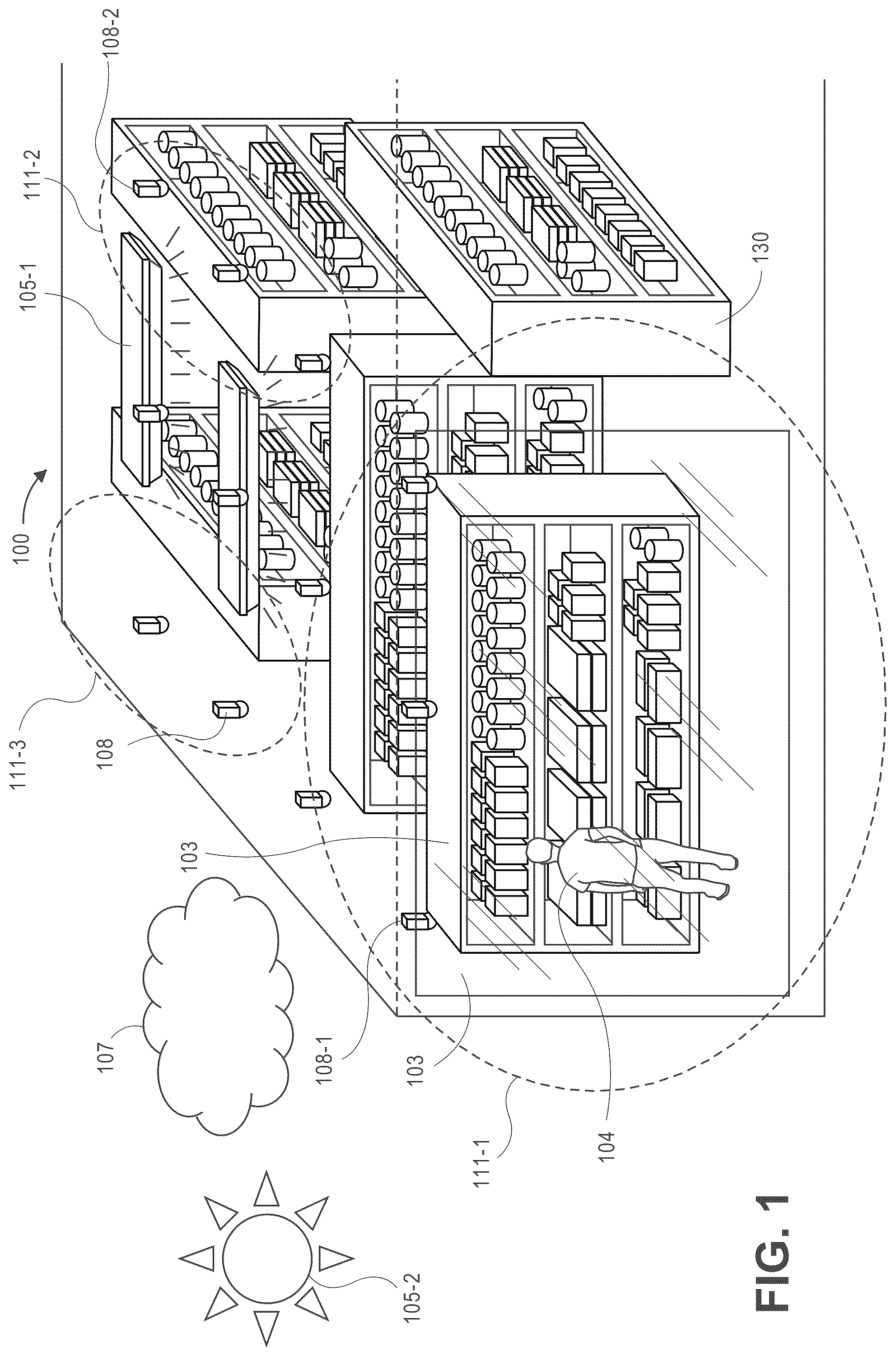 Patent US11854233 — Detecting overexposure in images from sunlight — Figure 1