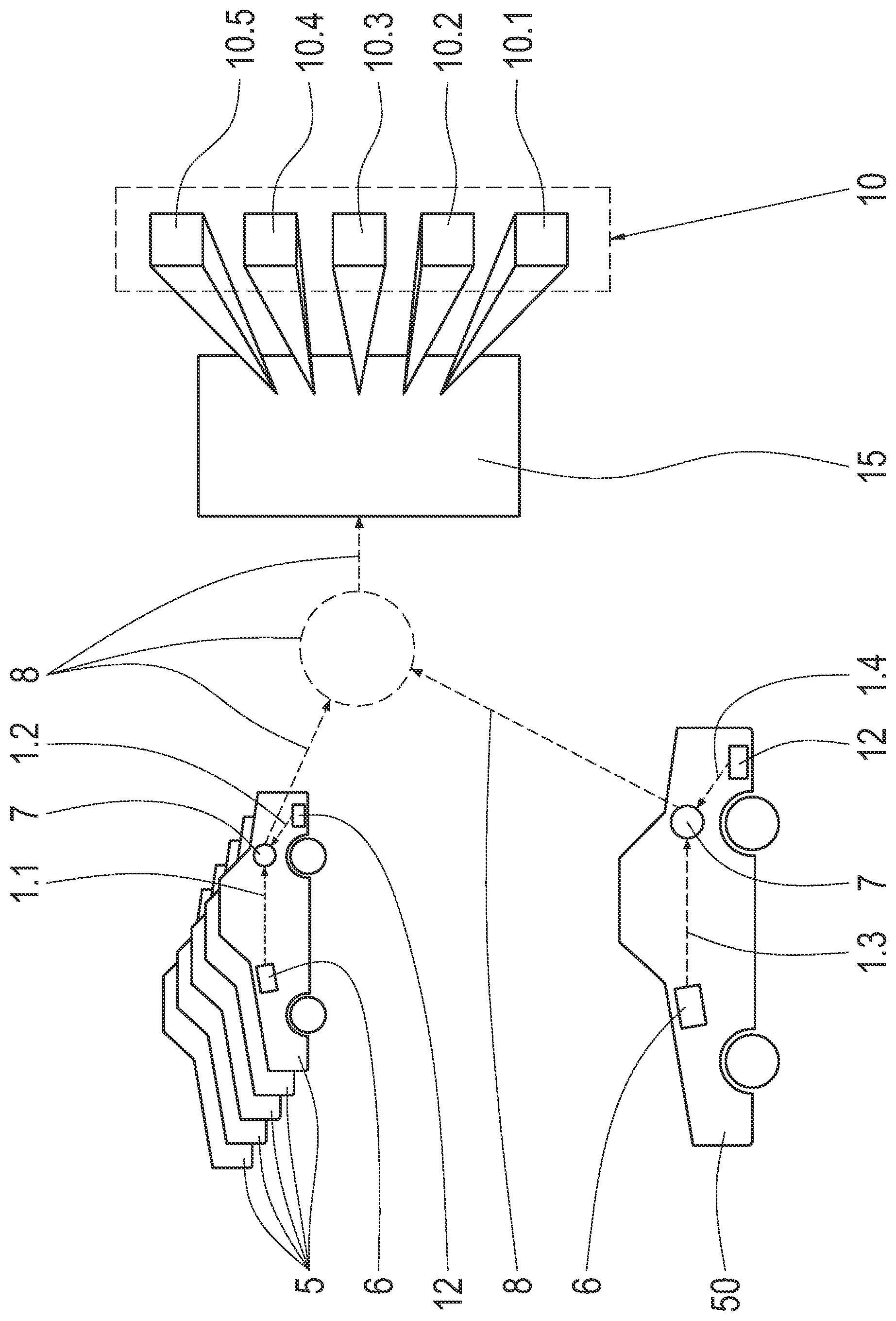 Patent US11854317 — Method and system for typing motor vehicles — Figure 1