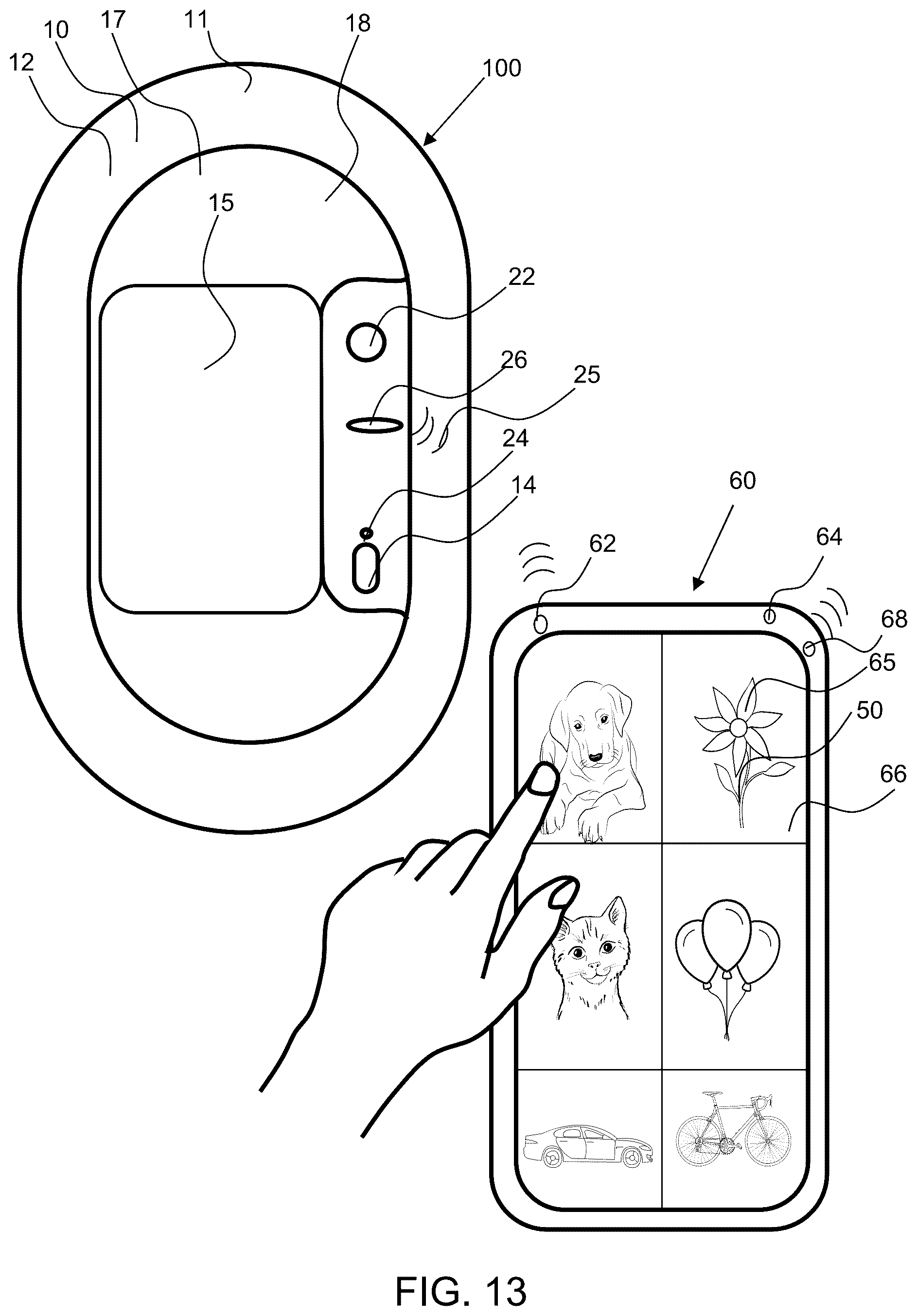 Patent US11854328 Figure 11 – Access management system