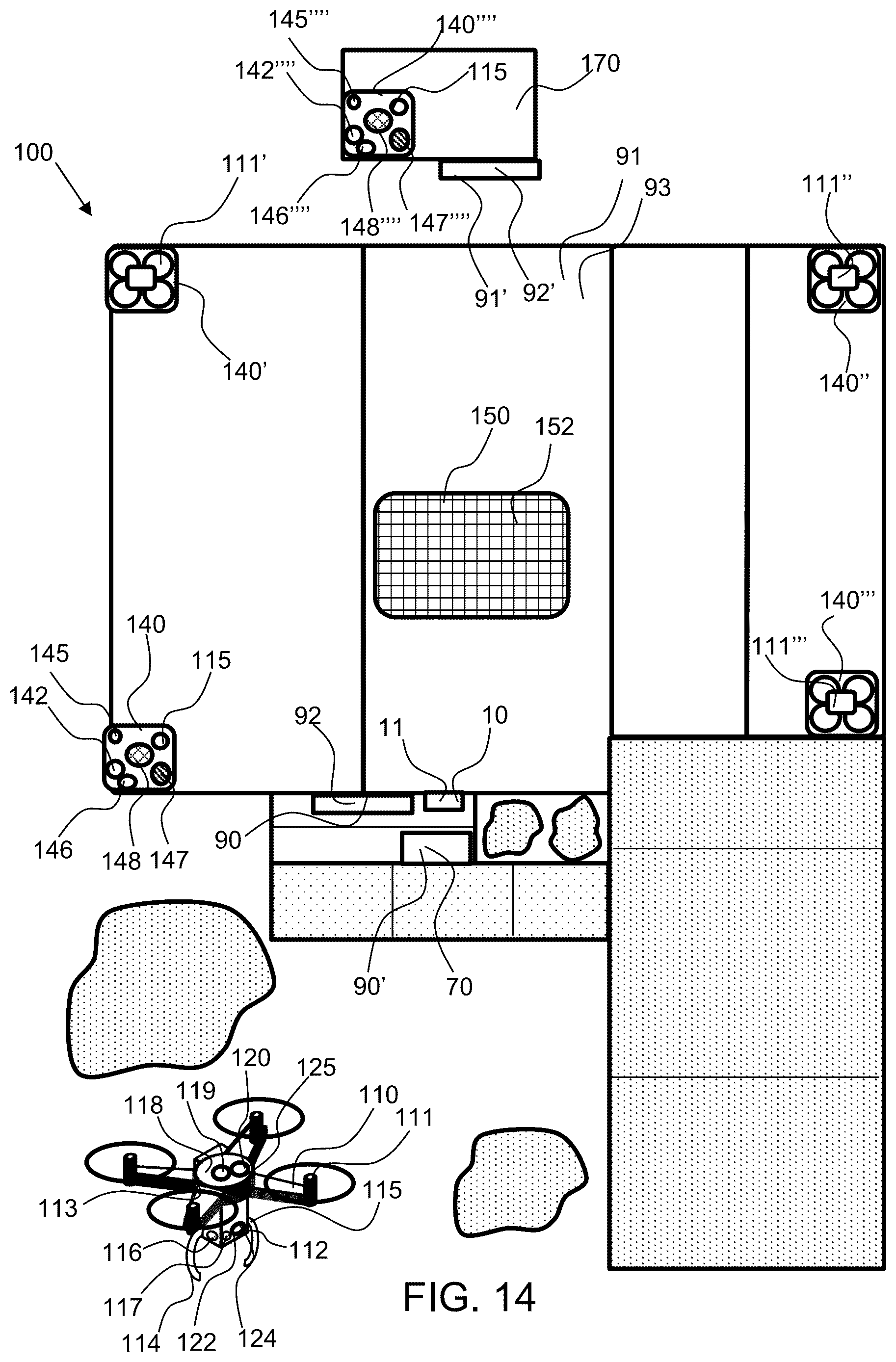 Patent US11854328 Figure 12 – Access management system