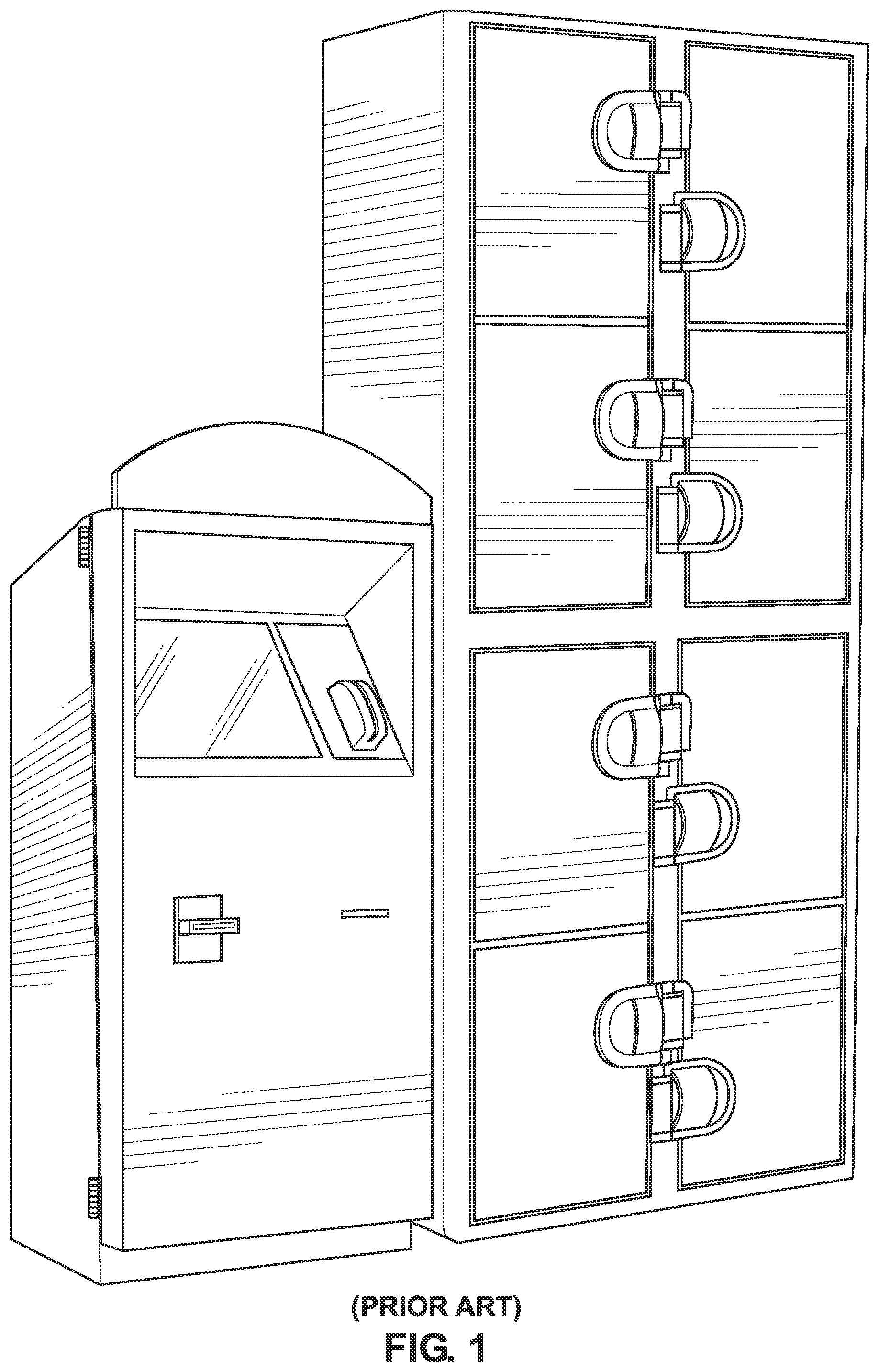 Patent US11854336 — Wireless access control network for enabling contact-less access control or wireless-networked electric convenience vehicles (ECVs) available for rental access and use in an environment, by scanning multi-level machine-readable codes displayed in the environment using web-enabled mobile phones — Figure 1