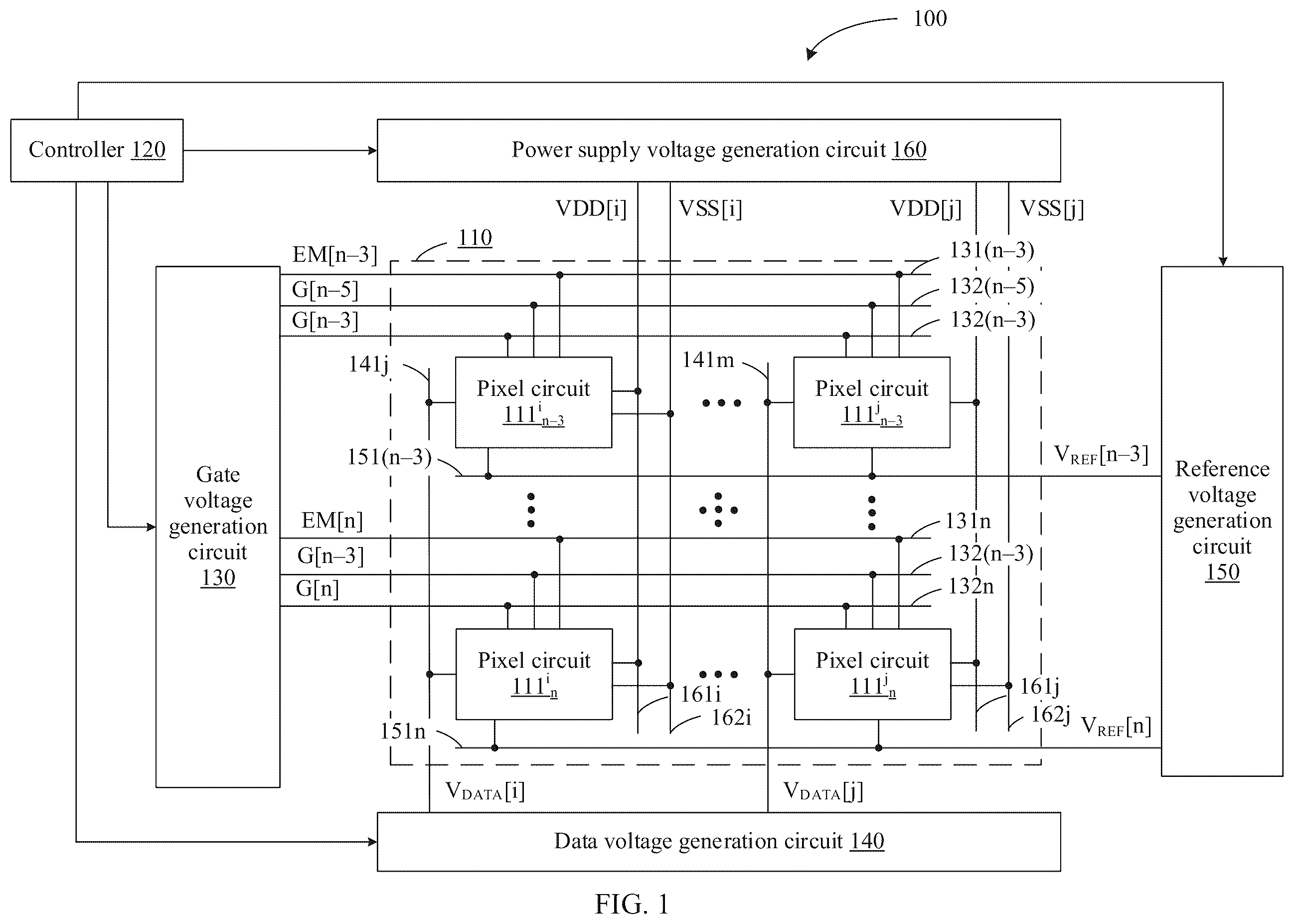 Patent US11854479 — Display apparatus and method for controlling display apparatus — Figure 1