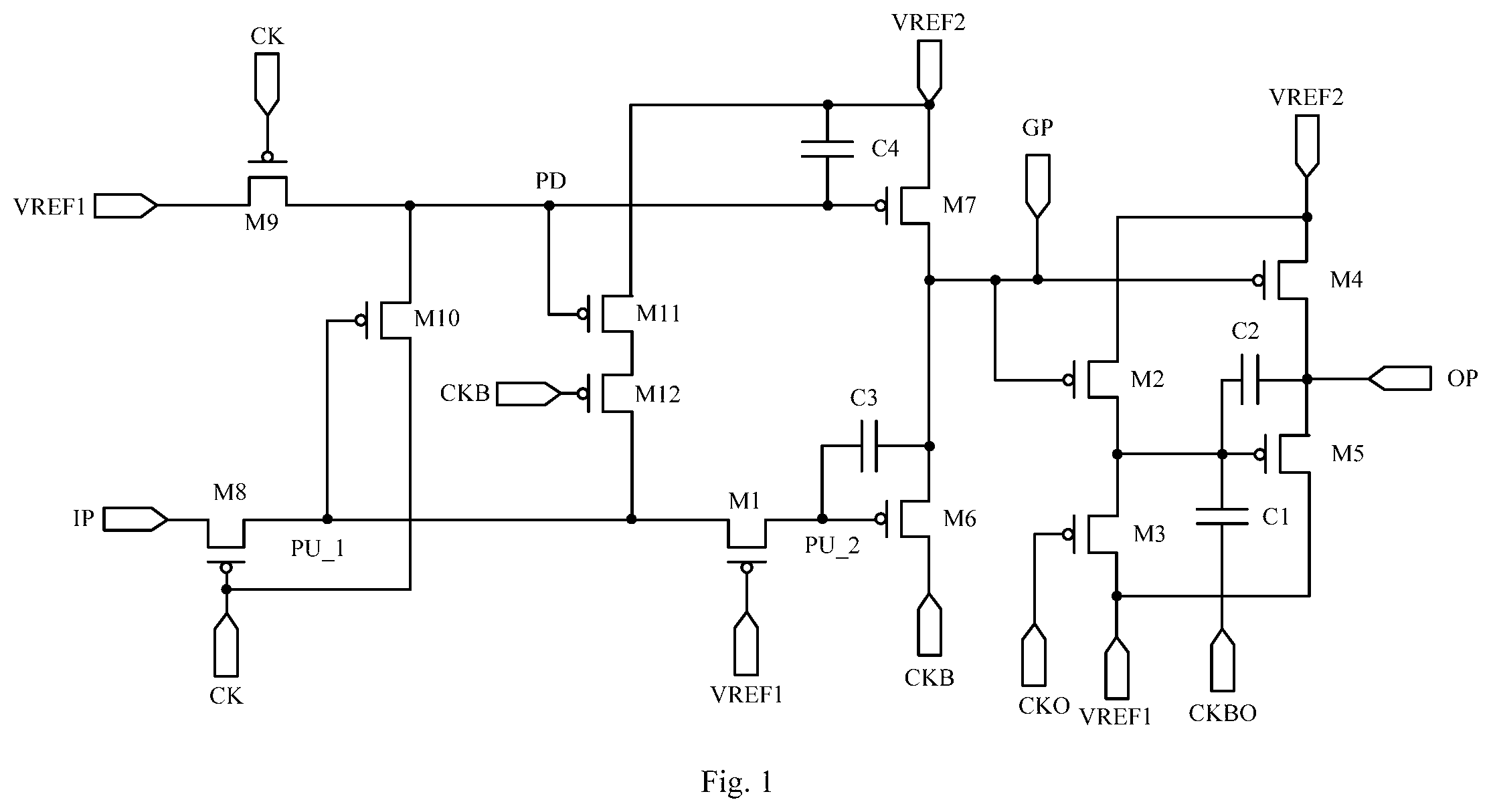 Patent US11854508 Figure 1 – Driving method and device for shift register