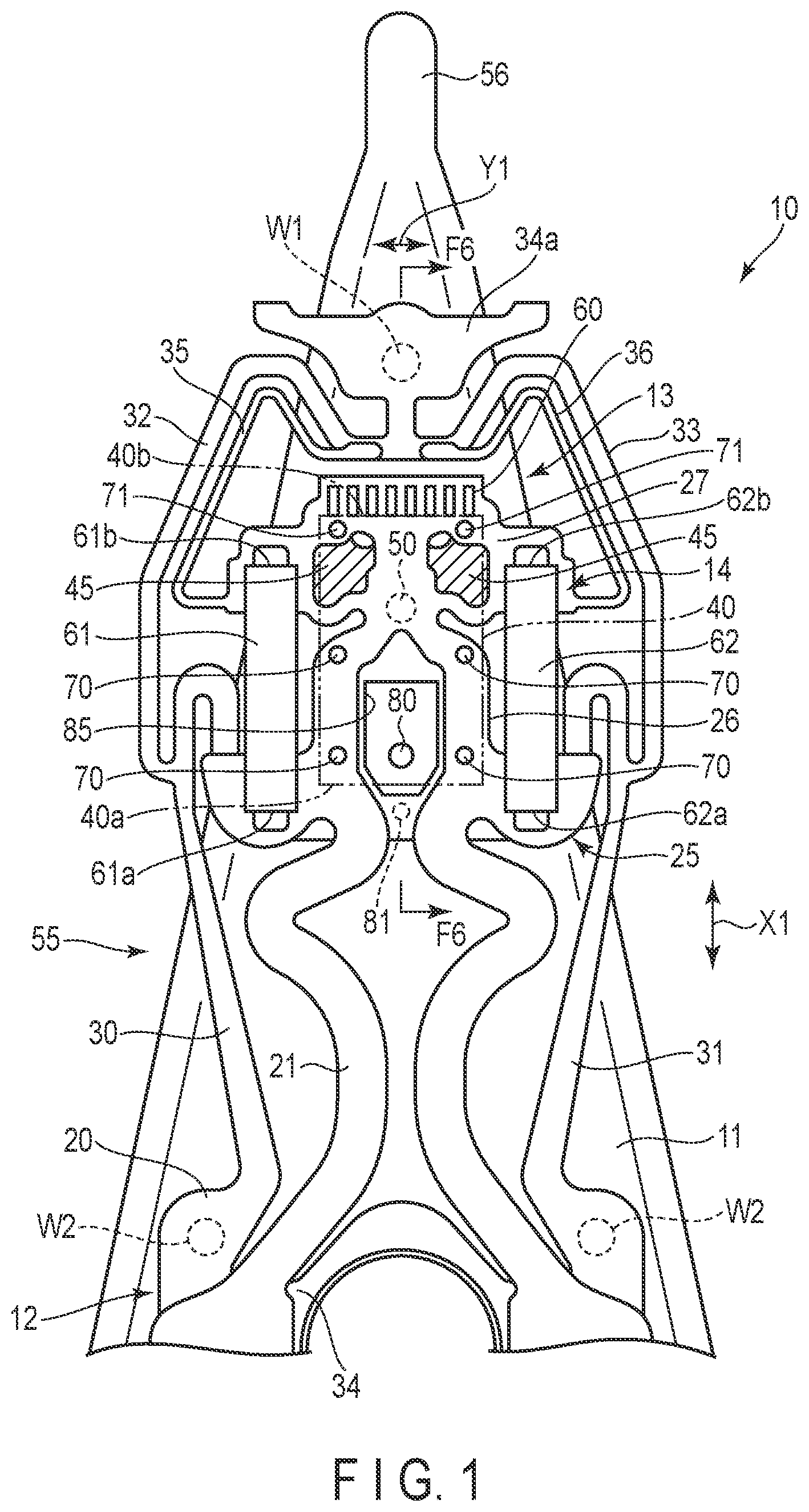 Patent US11854582 — Disk drive suspension — Figure 1