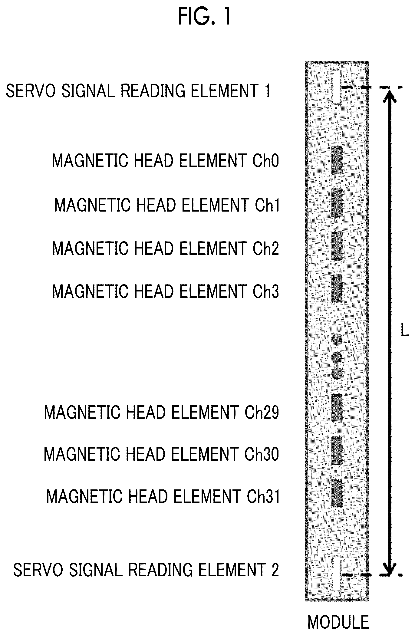 Patent US11854586 — Magnetic tape having characterized magnetic layer surface, magnetic tape cartridge, and magnetic tape device — Figure 1