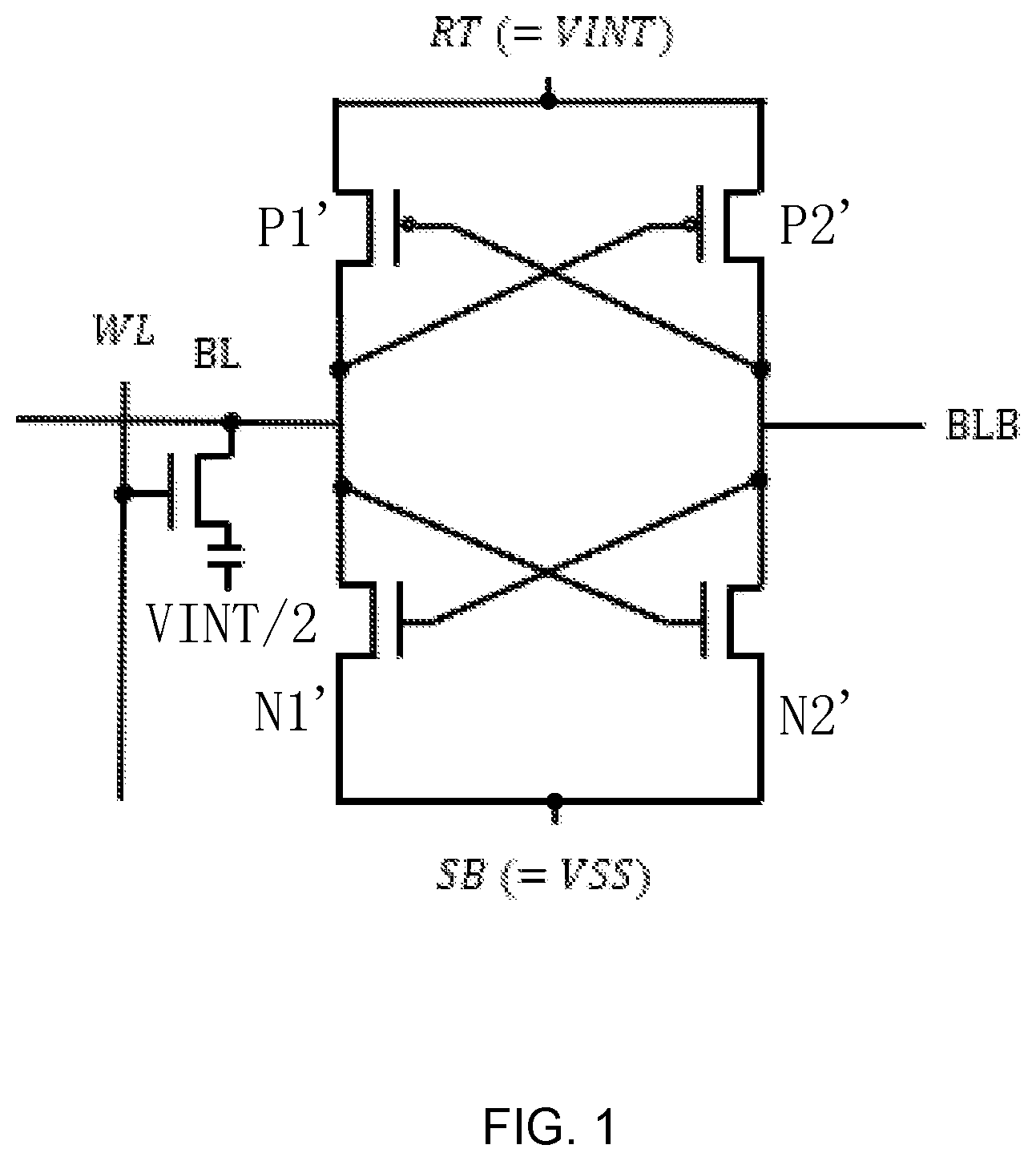 Patent US11854606 — Sense amplifier and method for controlling the same — Figure 1