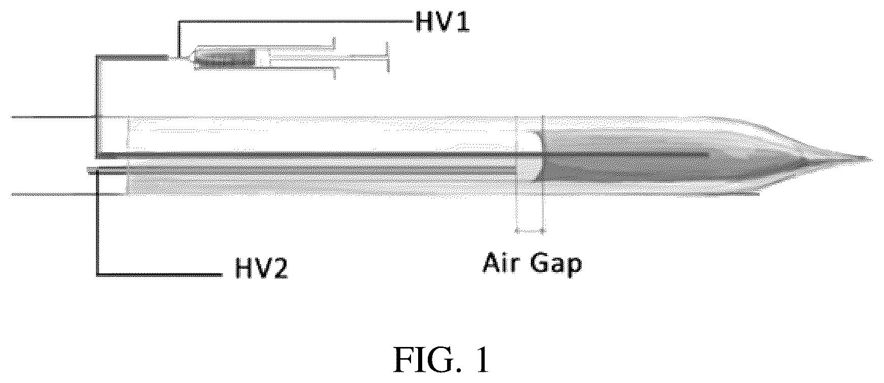Patent US11854781 — Electrophoretic mass spectrometry probes and systems and uses thereof — Figure 1