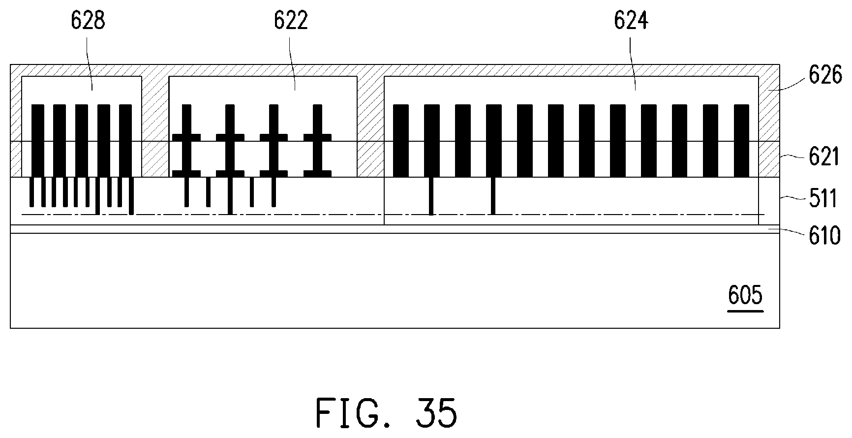 Patent US11854785 Figure 20 – Package structure for heat dissipation