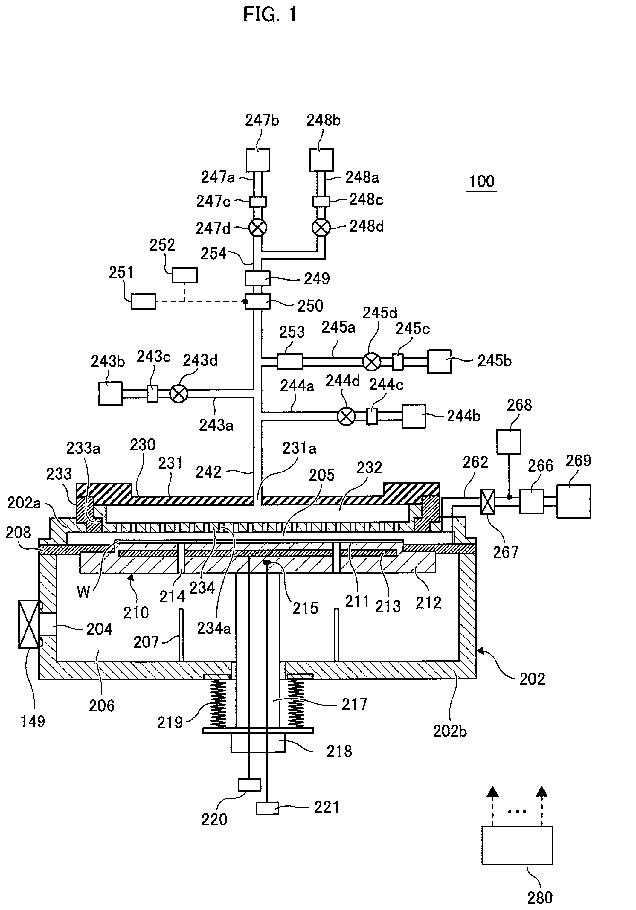 Patent US11854799 Figure 1 – Method of manufacturing semiconductor device, substrate processing apparatus, and non-transitory computer-readable recording medium
