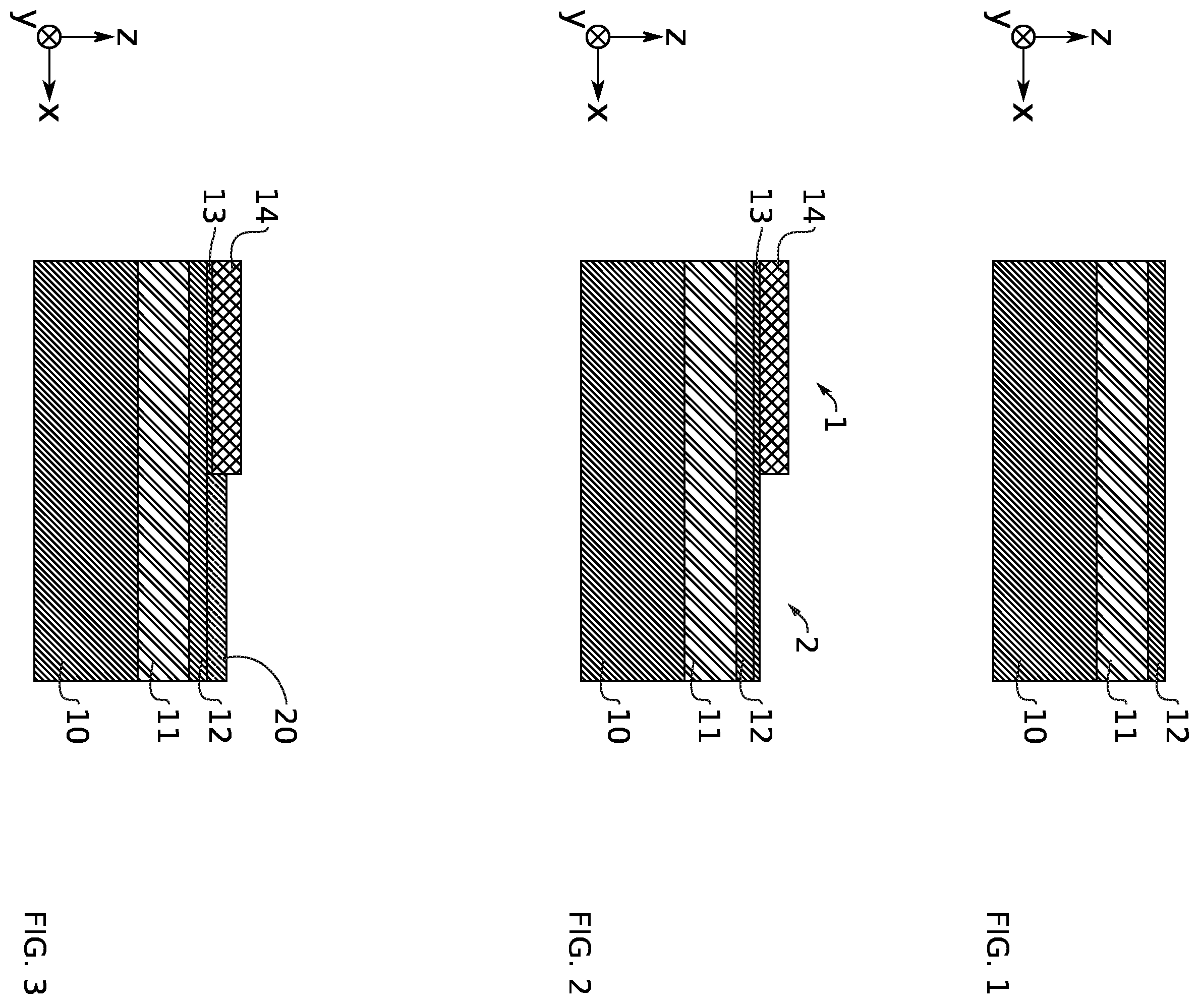 Patent US11854805 — Method for producing SiGe-based zones at different concentrations of Ge — Figure 1