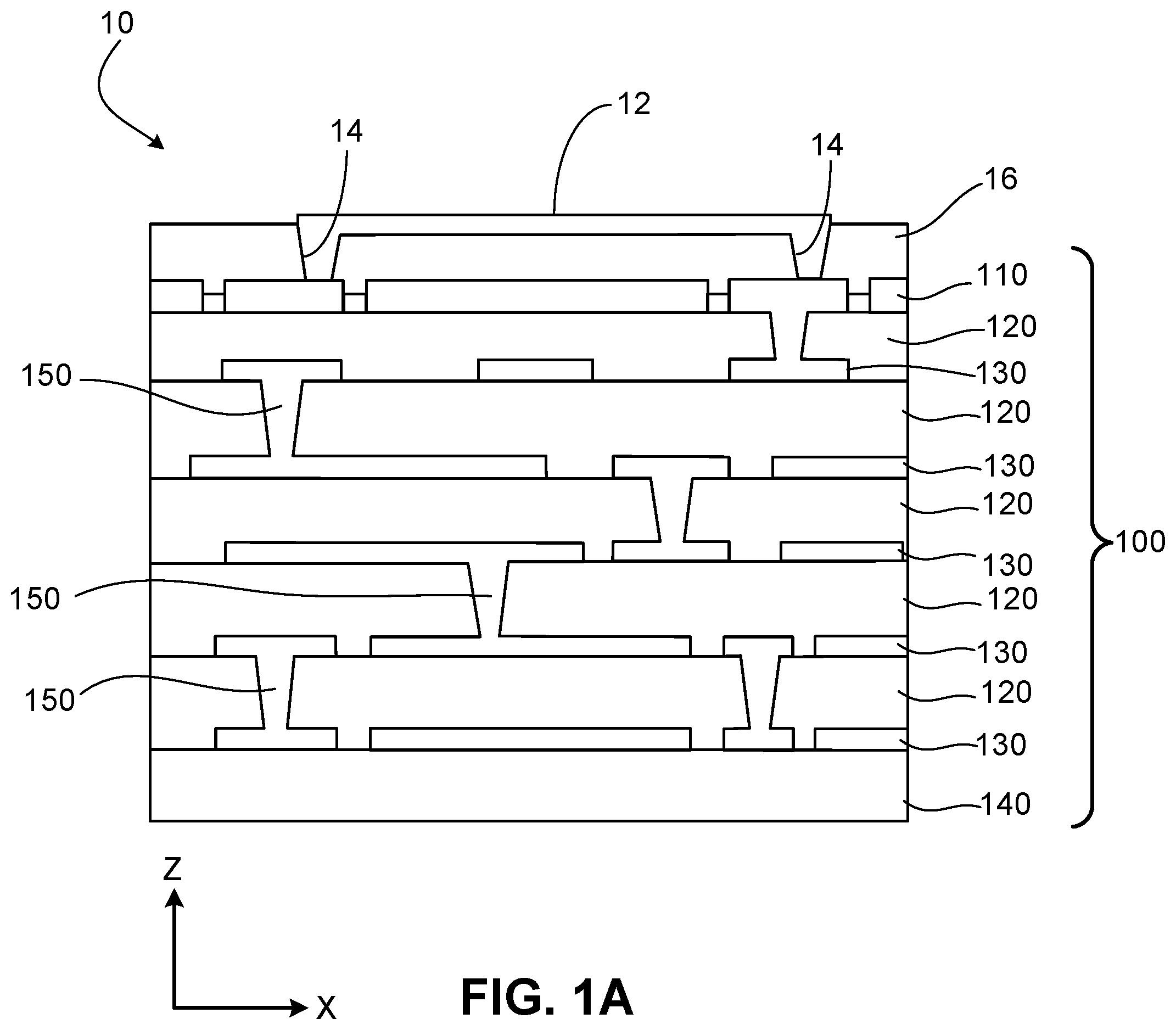 Patent US11854833 — Signal distribution for a quantum computing system — Figure 1