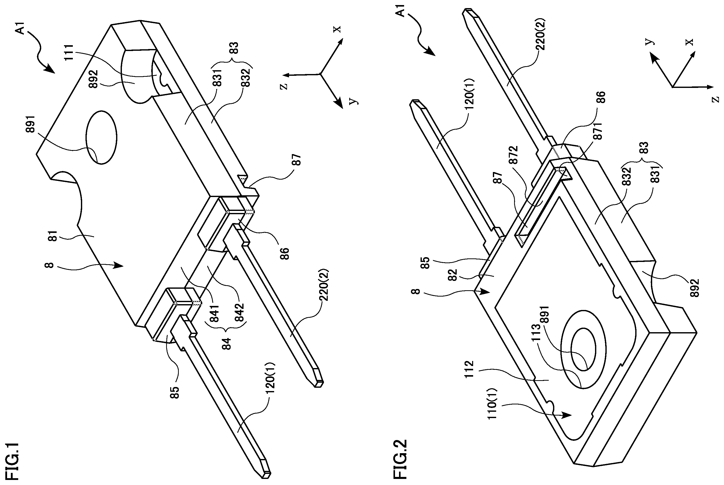 Patent US11854923 Figure 1 – Semiconductor device