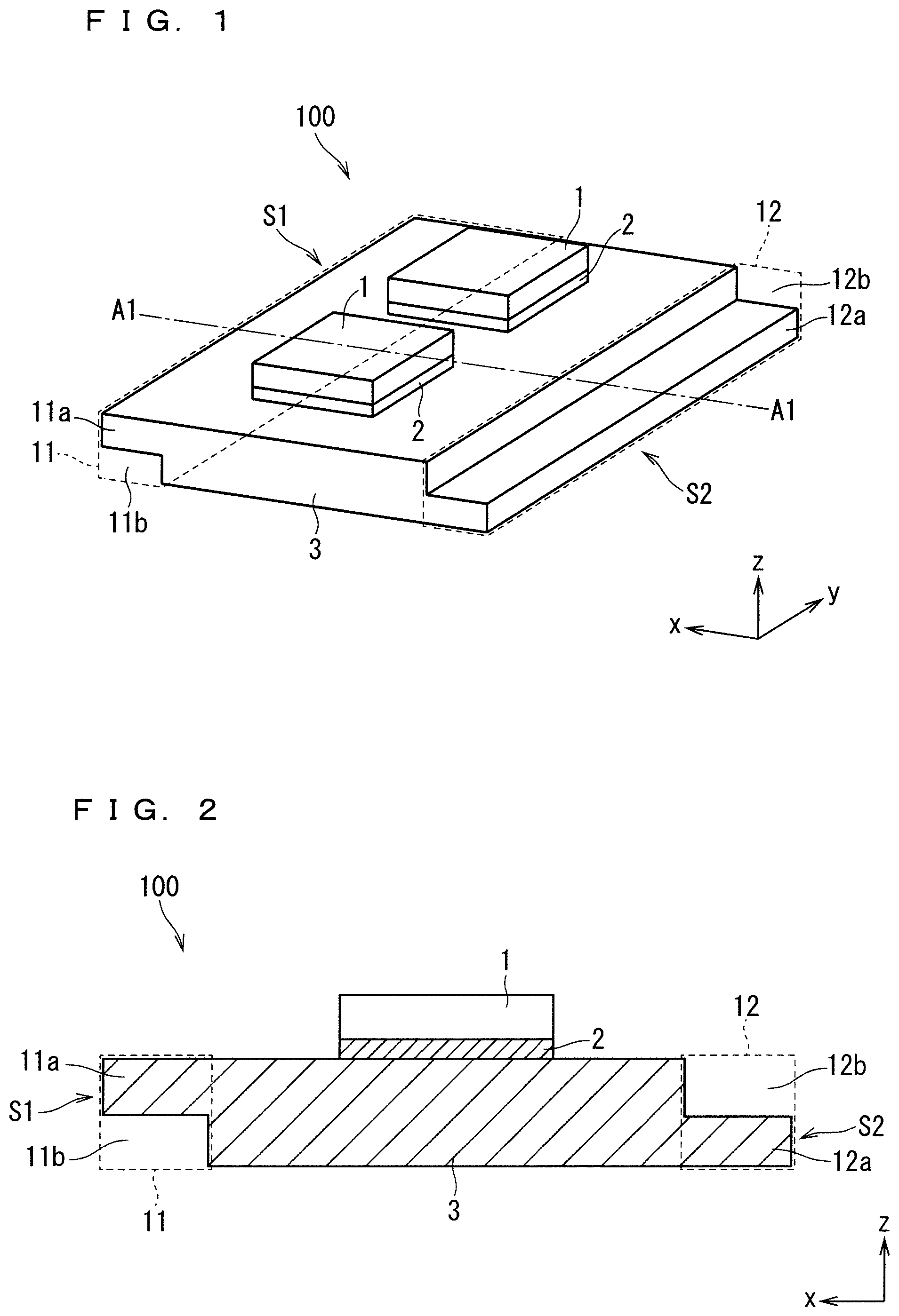 Patent US11854950 Figure 1 – Semiconductor module and semiconductor device