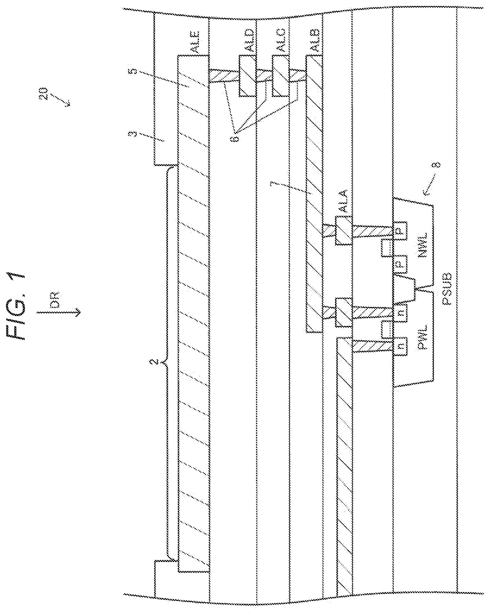 Patent US11854957 — Integrated circuit device, device, and manufacturing method — Figure 1