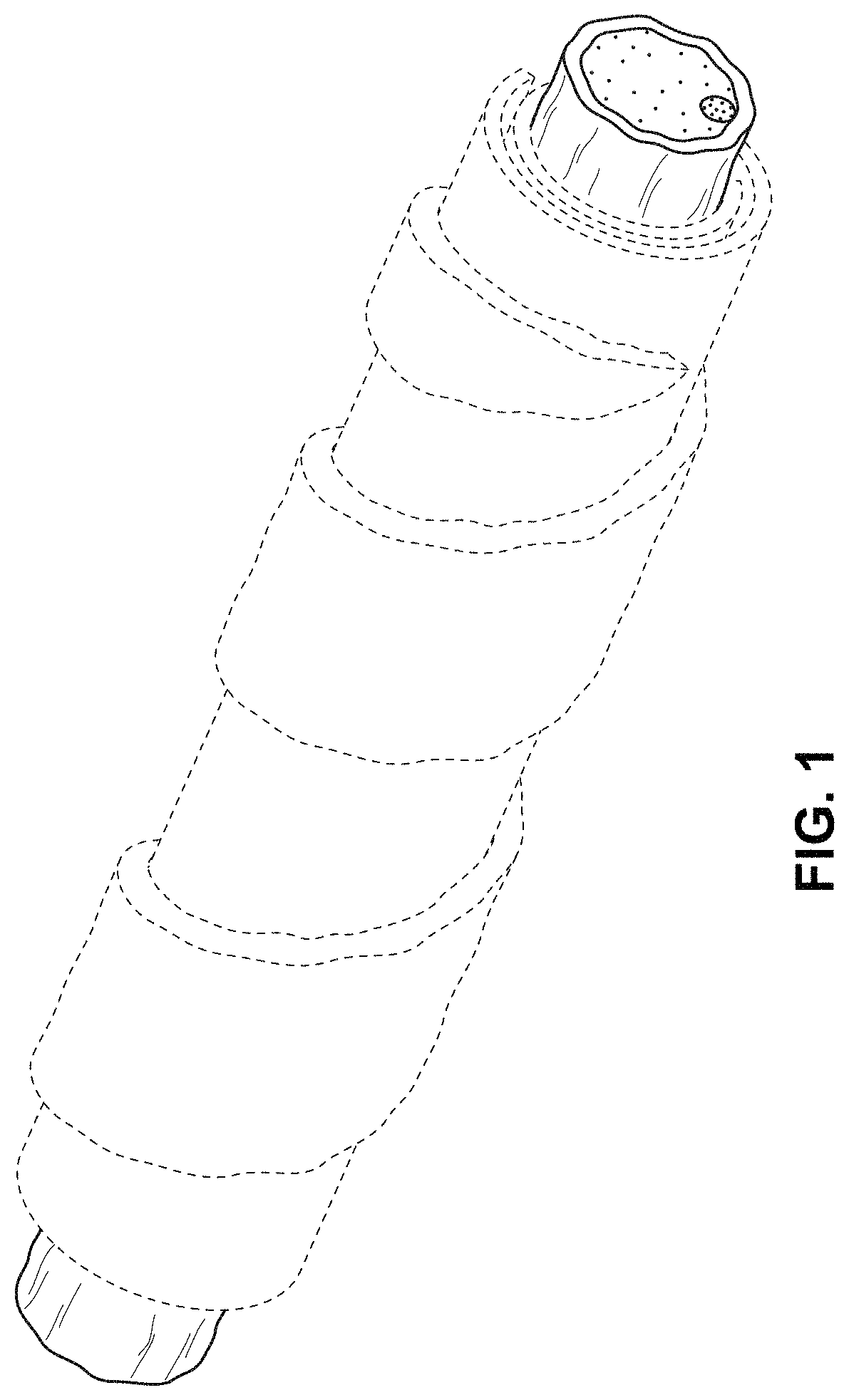 Patent USD0999476 — Wrapped pet treat — Figure 1