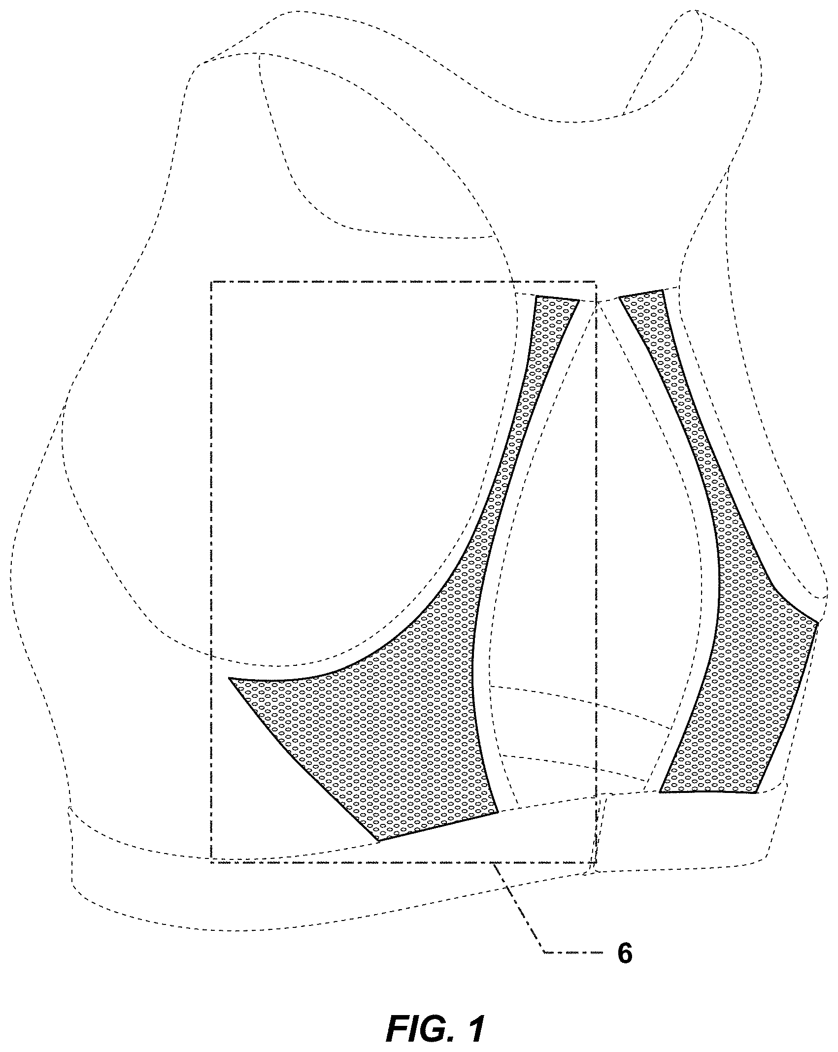 Patent USD0999477 — Bra — Figure 1