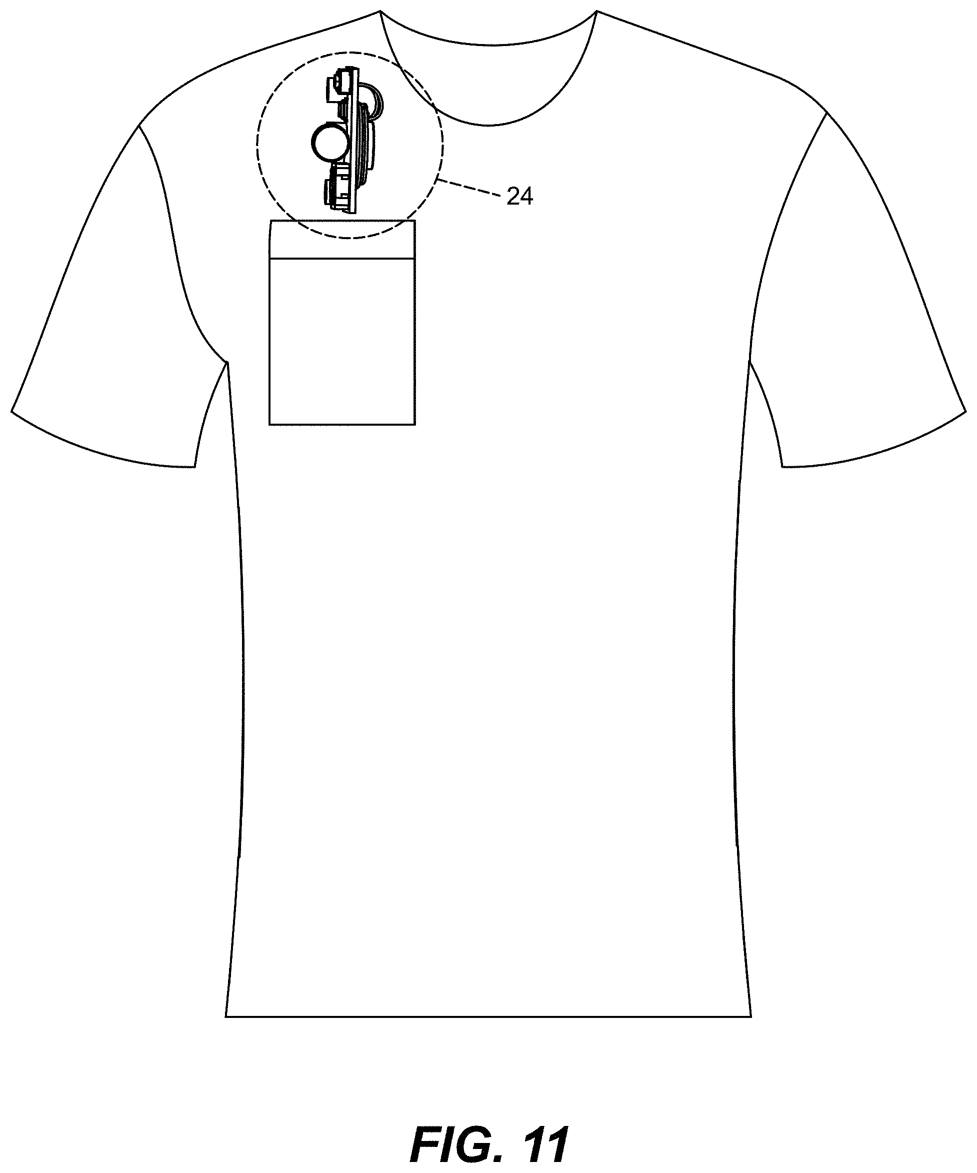 Patent USD0999479 Figure 11 – Talking t-shirt