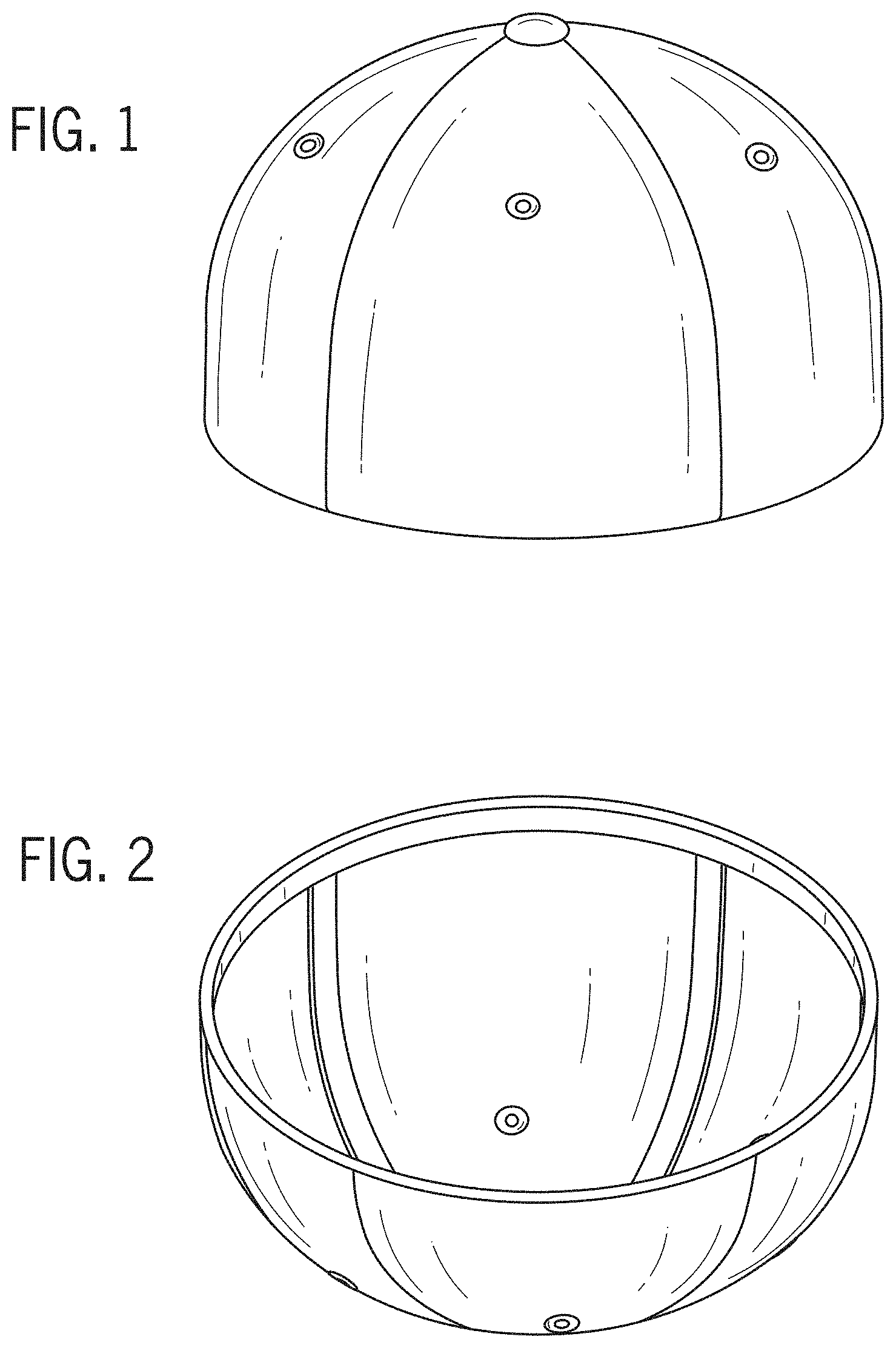 Patent USD0999486 — Brimless cap — Figure 1