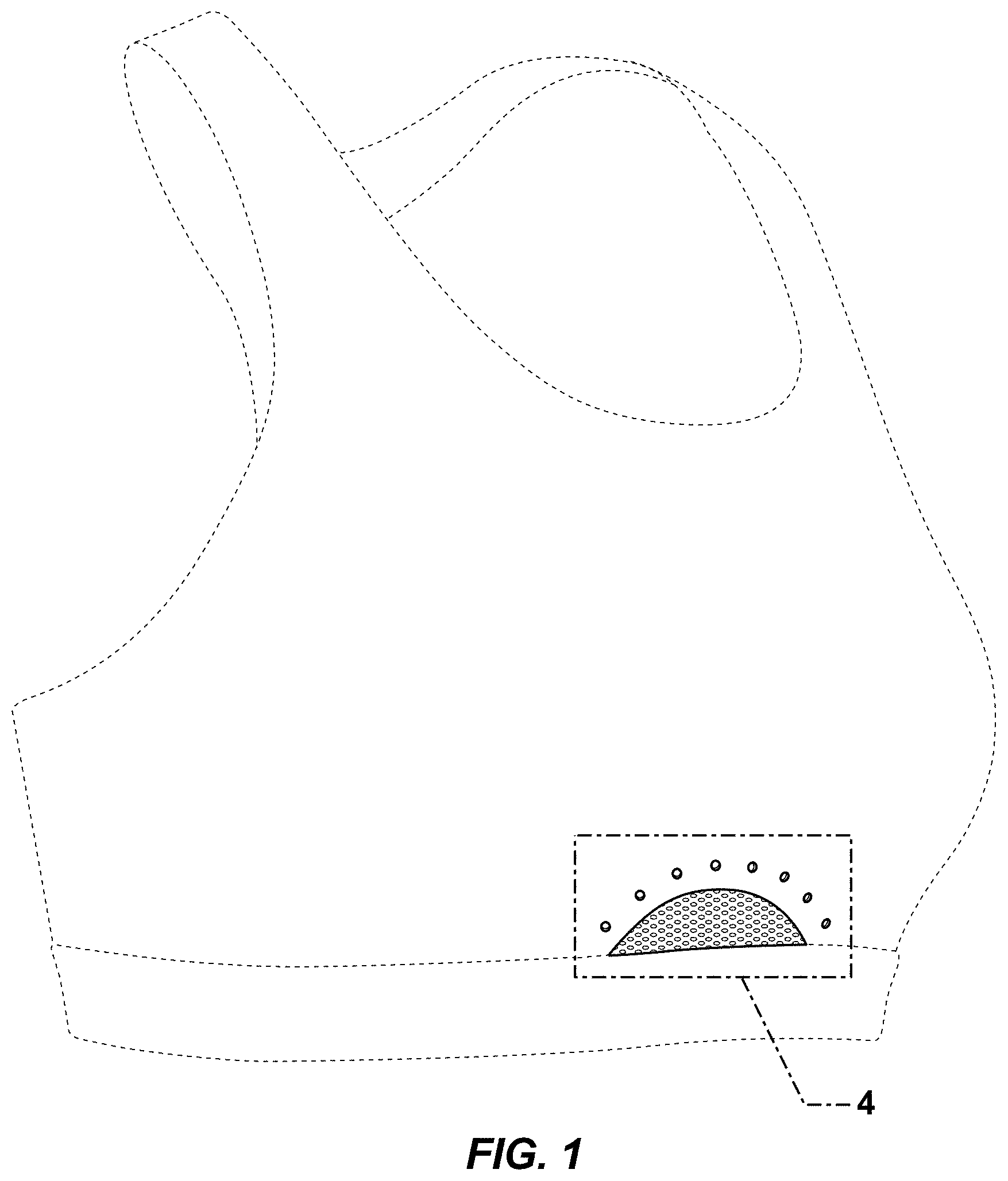 Patent USD0999489 Figure 1 – Bra