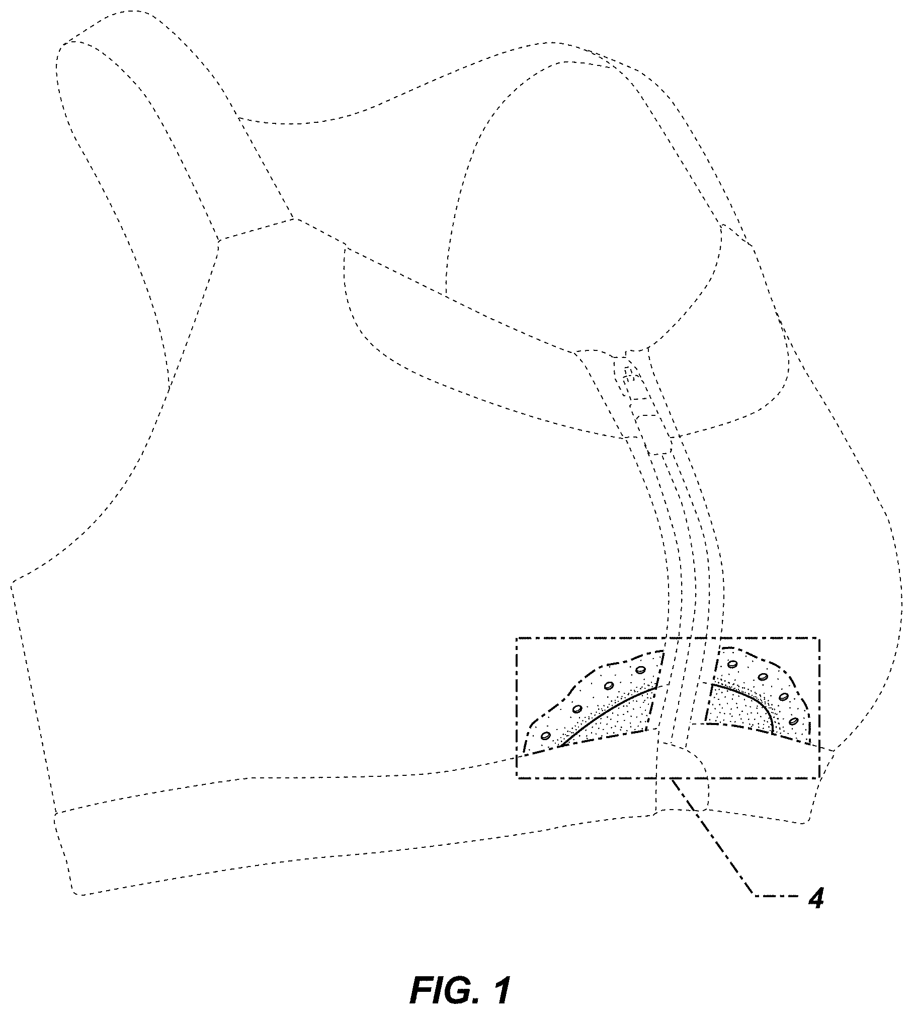 Patent USD0999490 — Bra — Figure 1
