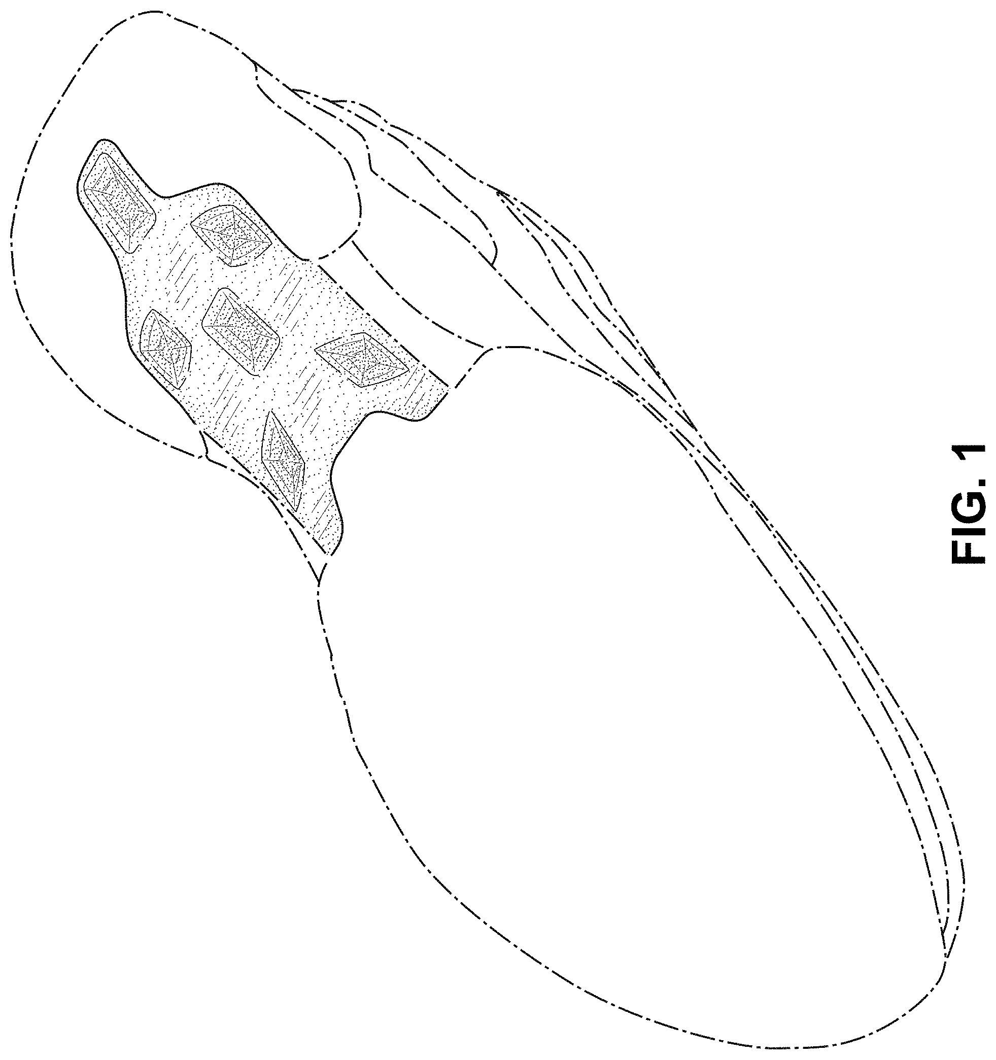 Patent USD0999503 Figure 1 – Shoe