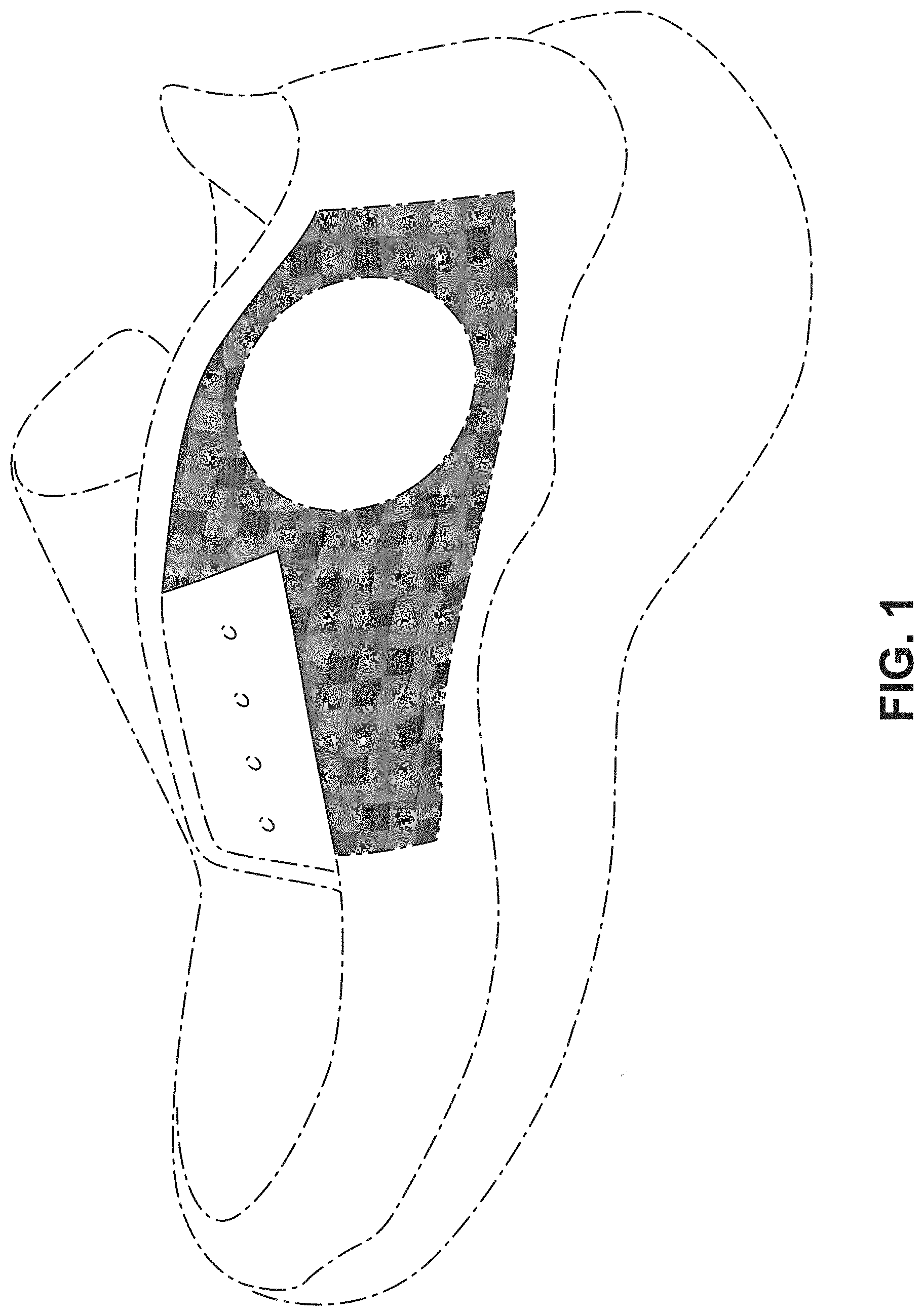 Patent USD0999510 Figure 1 – Shoe