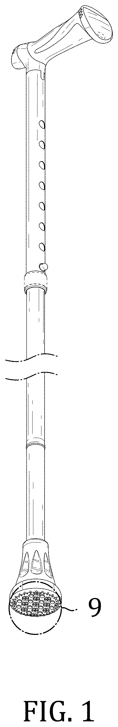 Patent USD0999517 — Walking cane — Figure 1