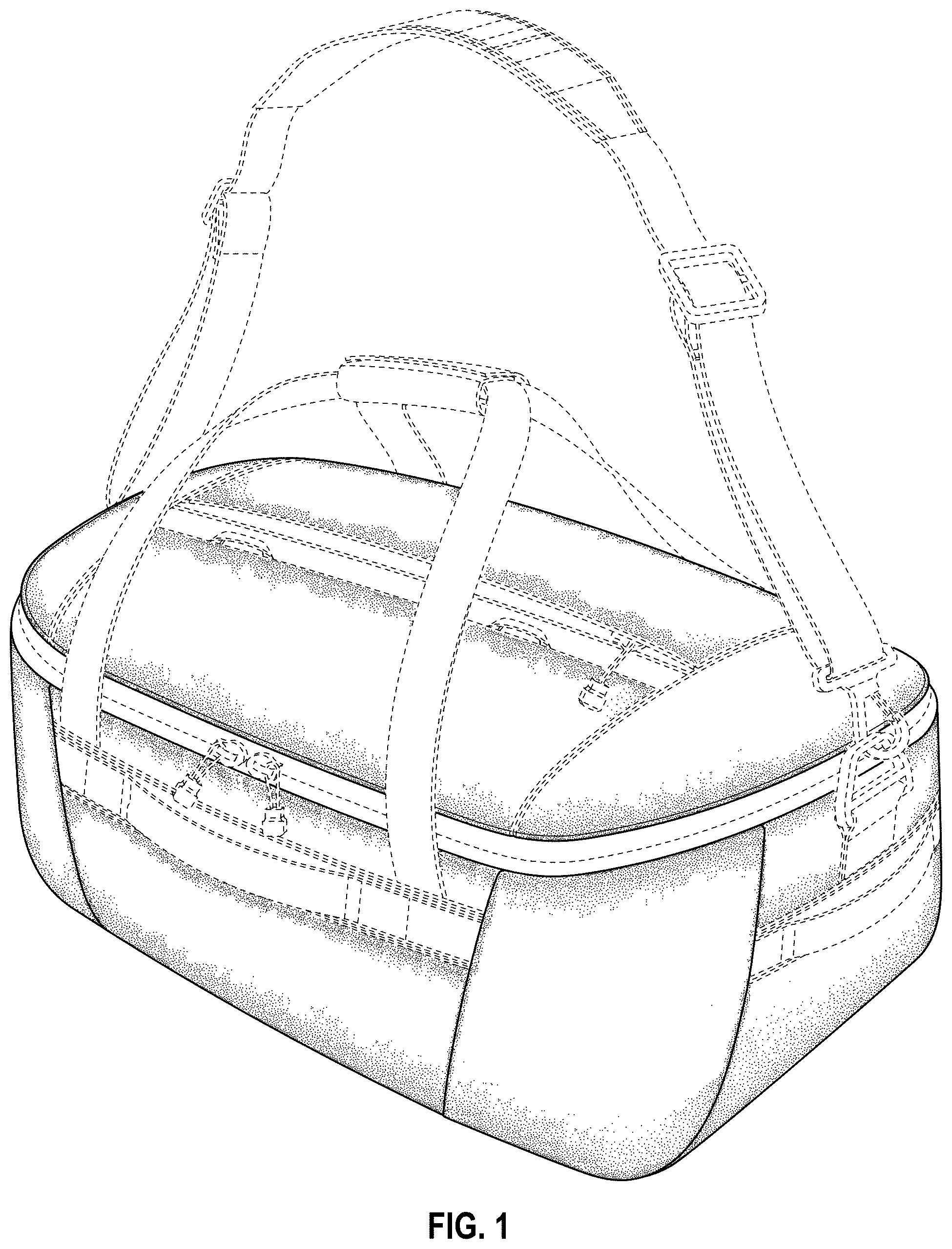 Patent USD0999524 — Duffel bag — Figure 1