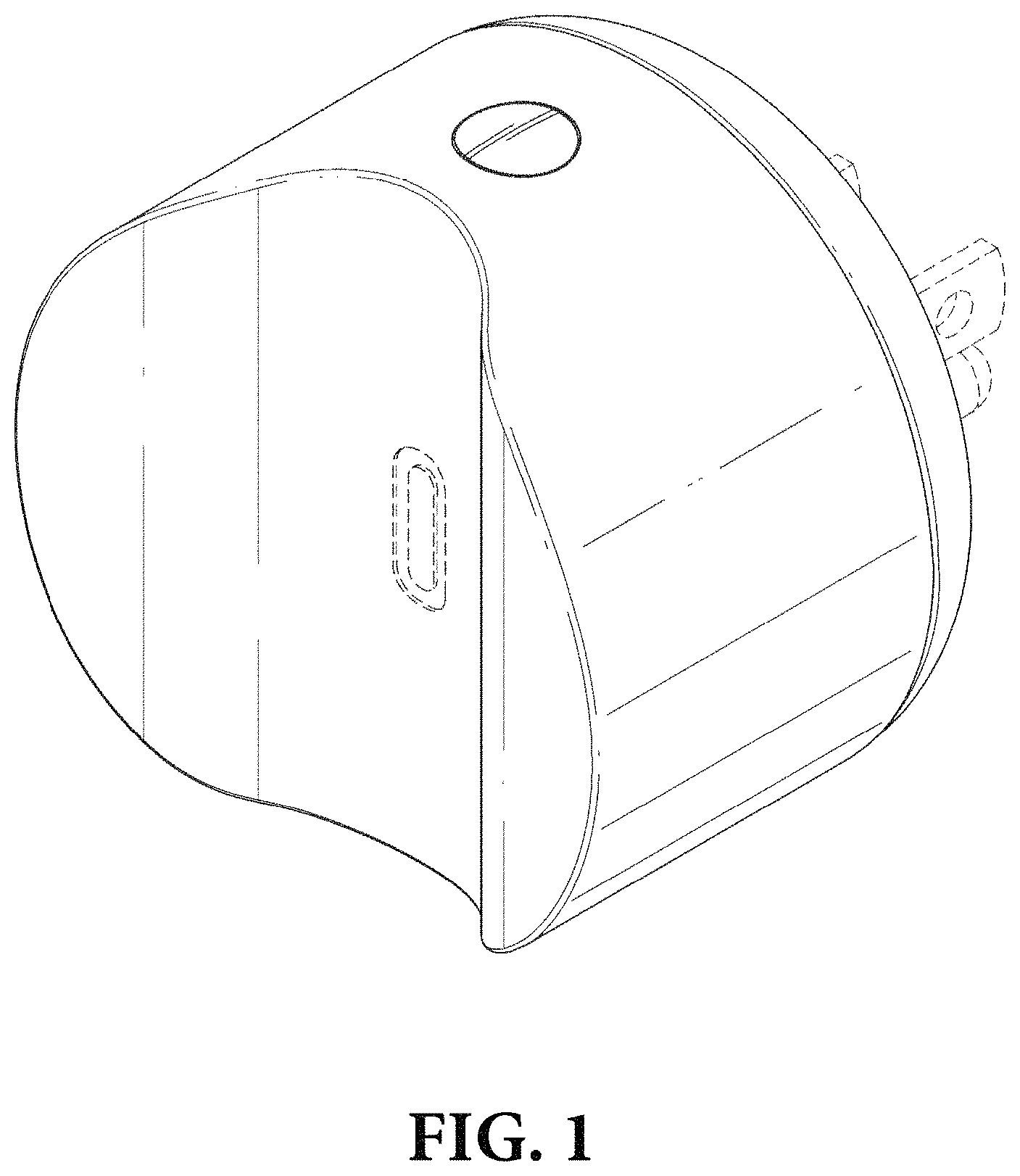 Patent USD0999533 Figure 1 – Charging dock for an electric toothbrush