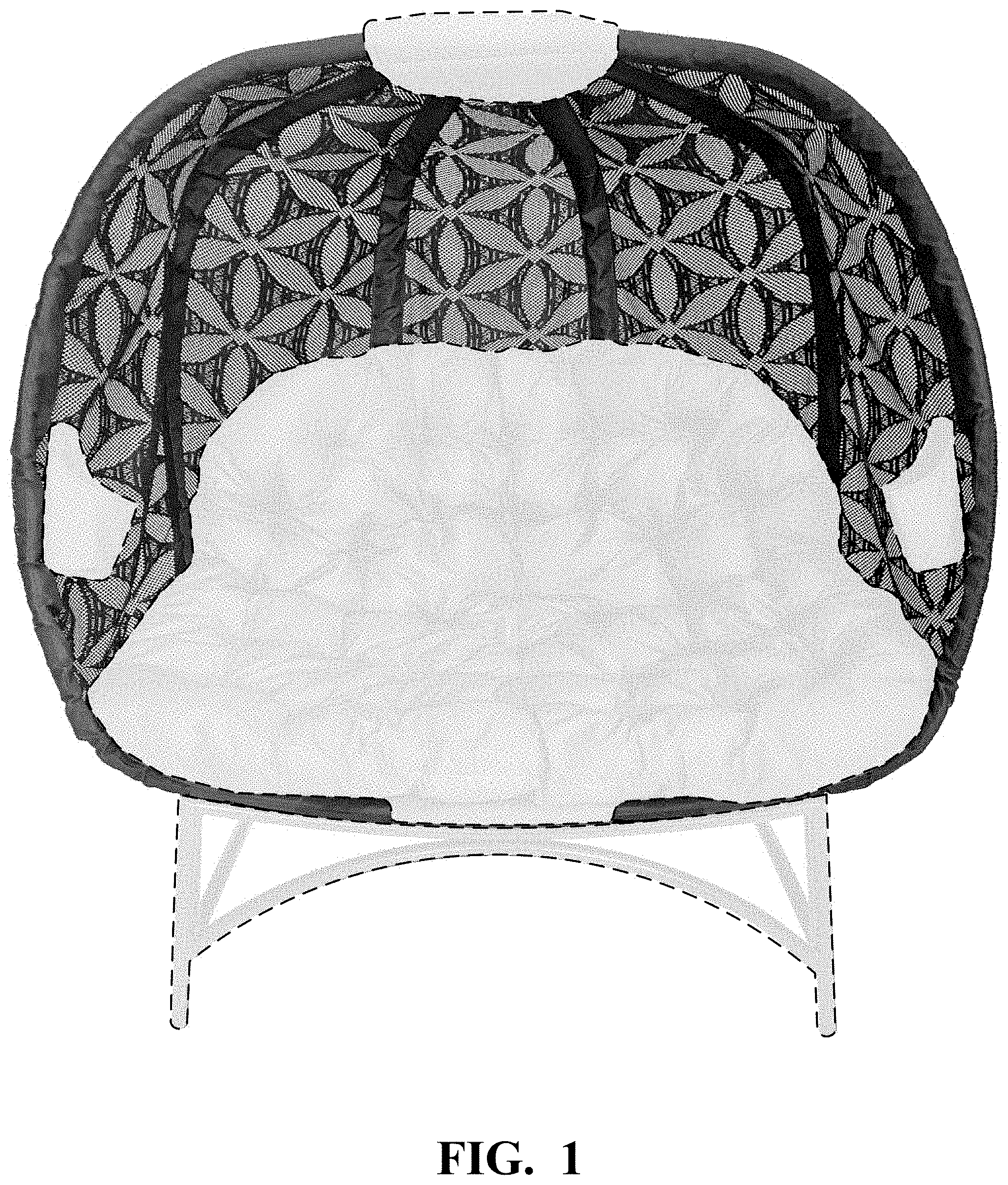 Patent USD0999543 — Chair — Figure 1