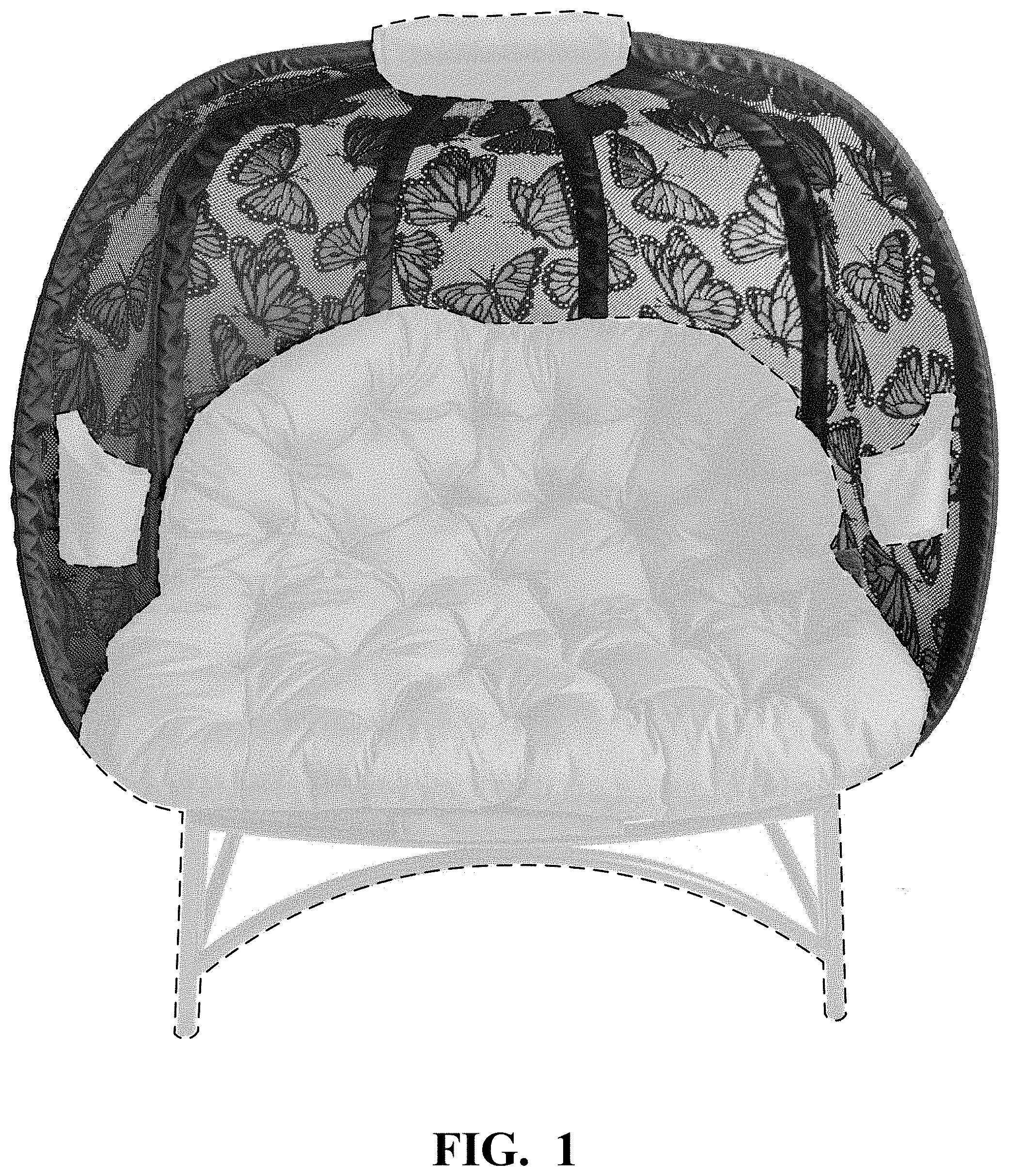 Patent USD0999545 — Chair — Figure 1