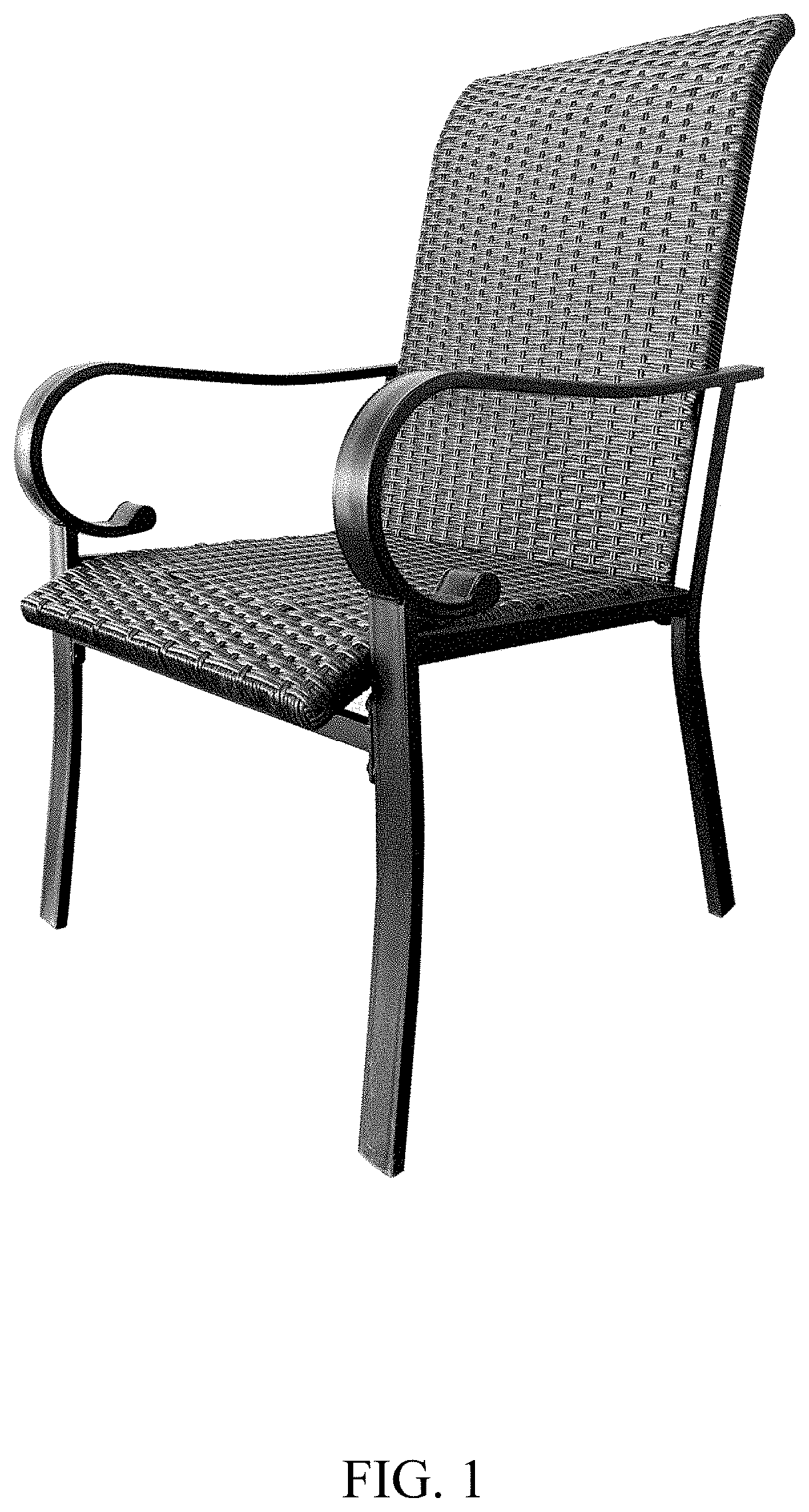 Patent USD0999547 — Chair — Figure 1
