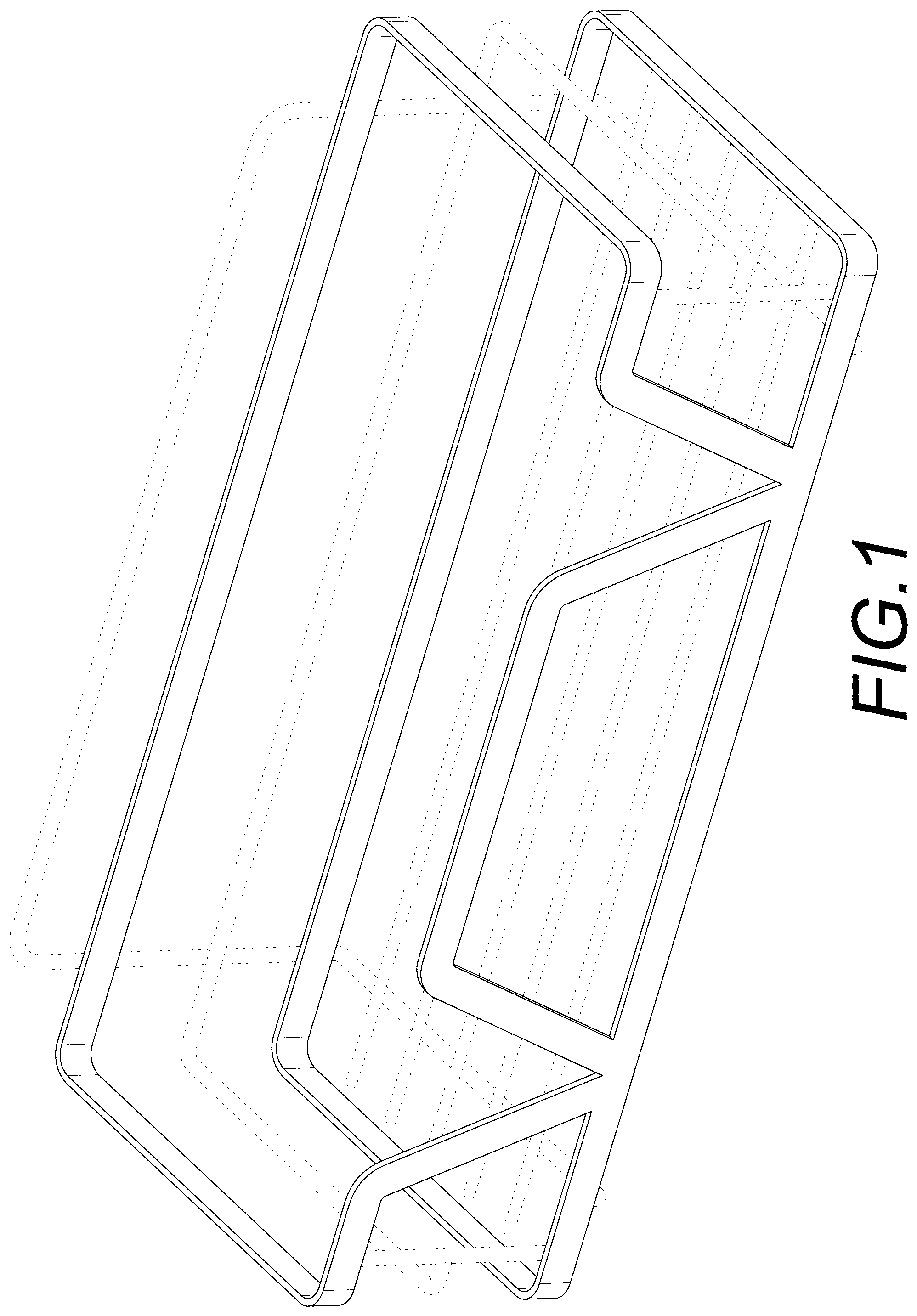 Patent USD0999554 — Shower caddy — Figure 1